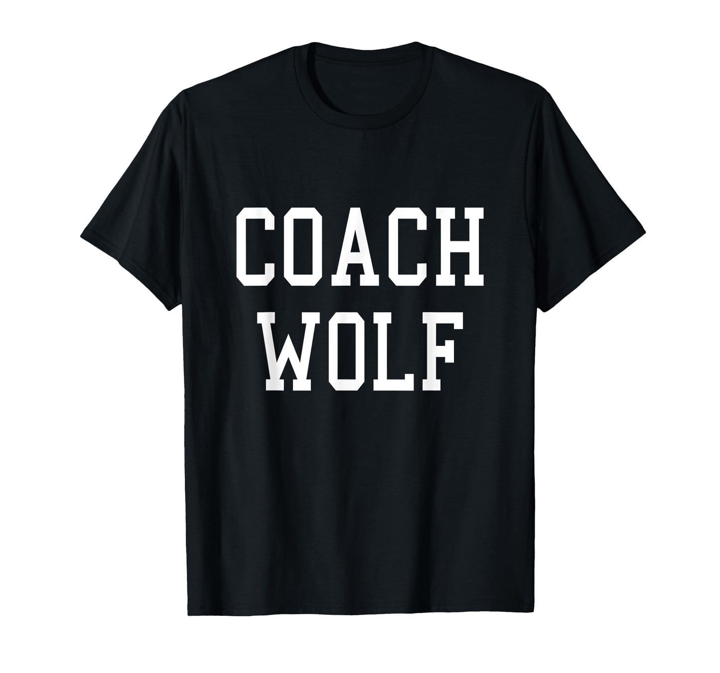 Coach Wolf Custom Football Soccer T-Shirt - Custom Art Print for Adults - T-Shirt, Sweatshirt, Hoodie