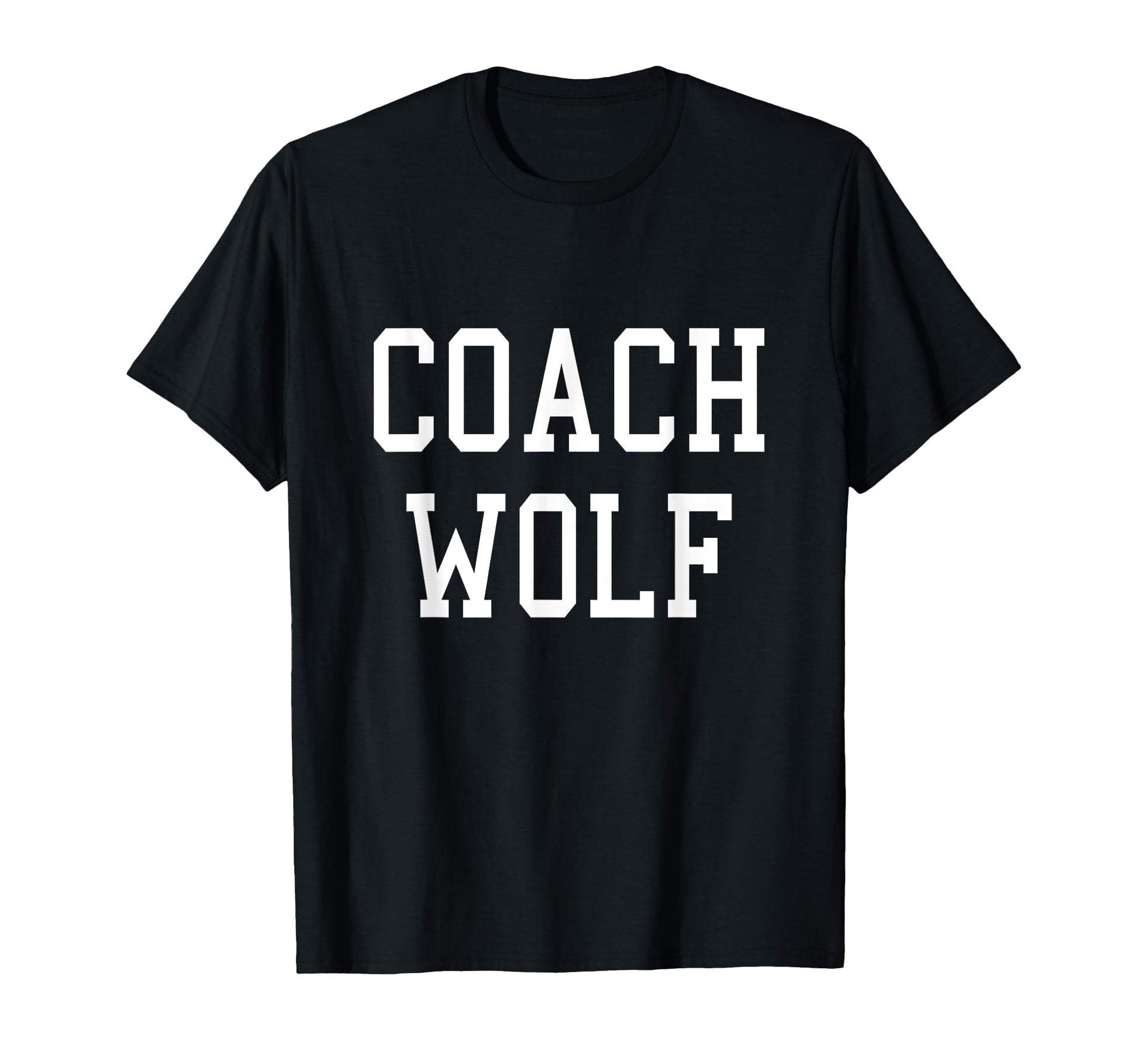 Coach Wolf Custom Football Soccer T-Shirt - Custom Art Print for Adults - T-Shirt, Sweatshirt, Hoodie