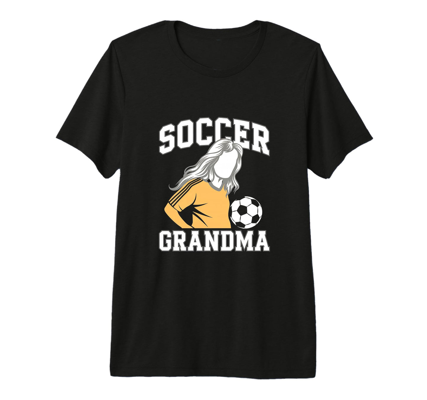 Soccer Grandma Tri Blend T-Shirt - Trendy Graphic for Adults - T-Shirt, Sweatshirt, Hoodie