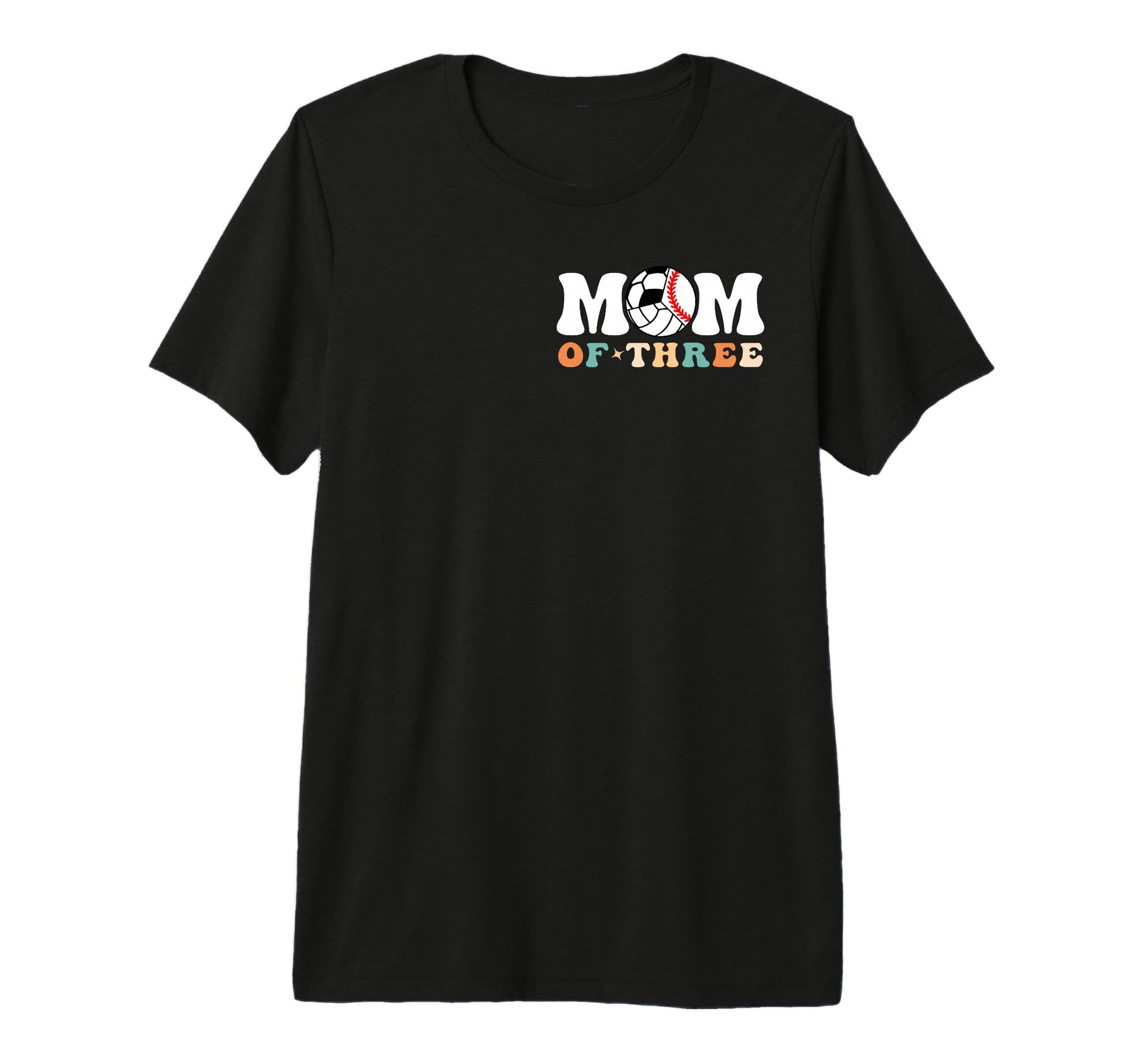 My Baseball Volleyball Soccer Mom T-Shirt - Custom Art Print for Adults - T-Shirt, Sweatshirt, Hoodie