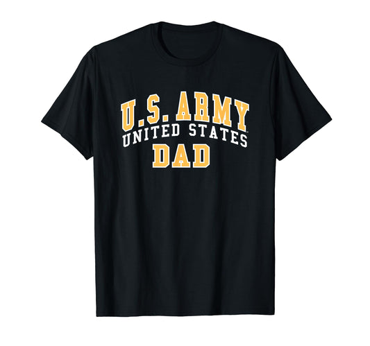 Army United States Military Dad Officially T-Shirt - Graphic Print Unisex - T-Shirt, Sweatshirt, Hoodie