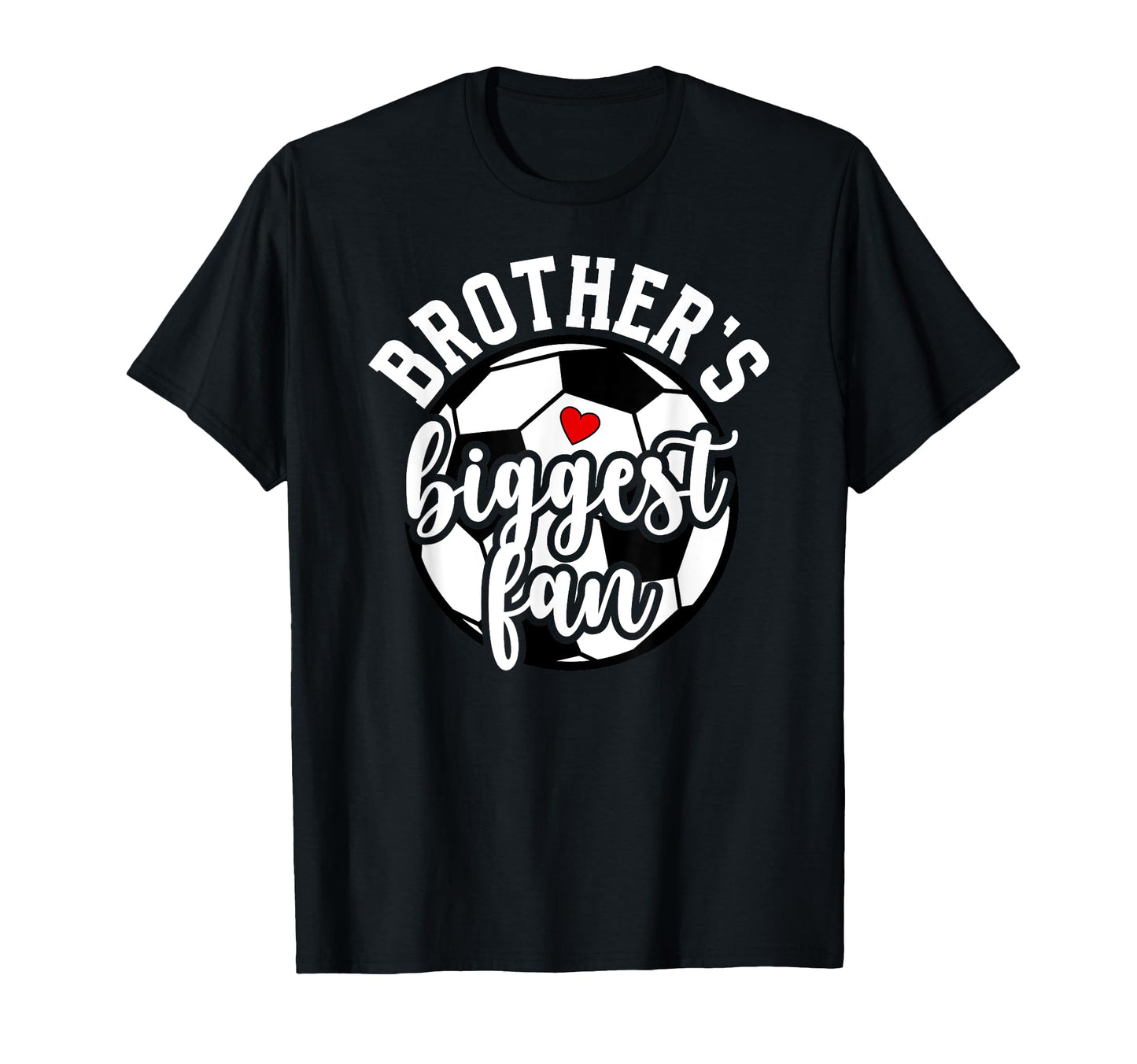 Biggest Fan Soccer Sister Soccer T-Shirt - Unique Graphic for Adults - T-Shirt, Sweatshirt, Hoodie