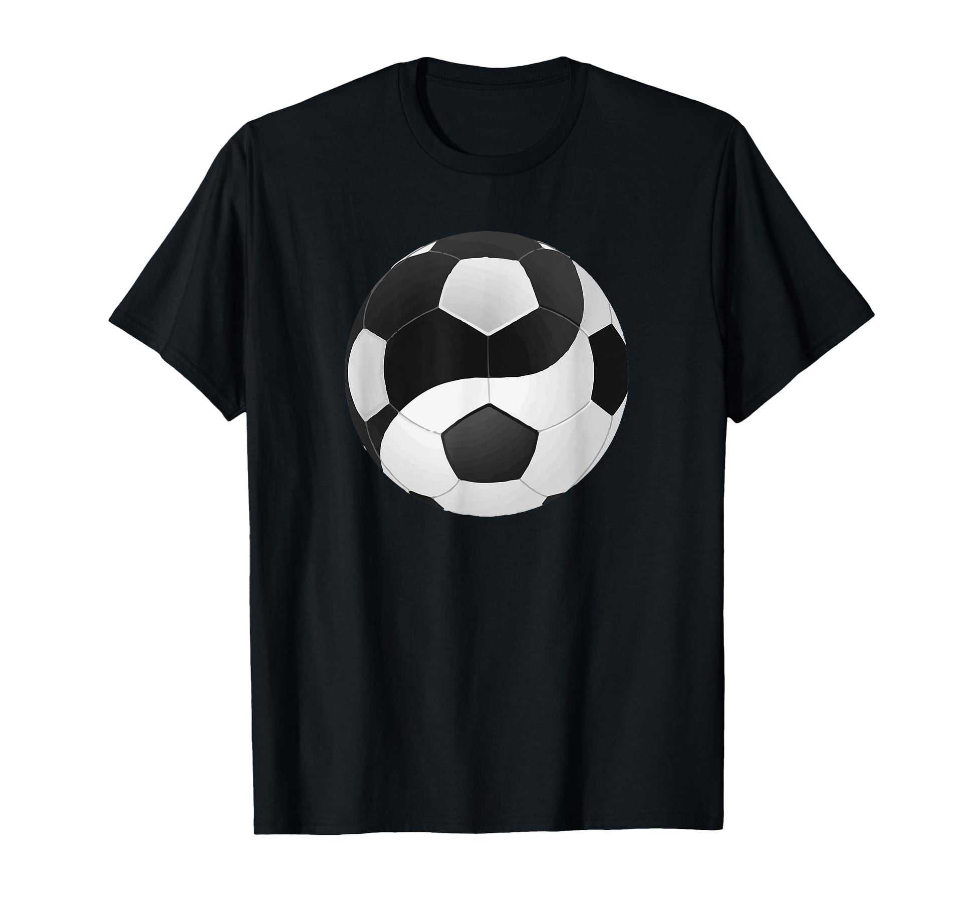 Yin Yang Soccer Art T-Shirt - Novelty Apparel Unisex - T-Shirt, Sweatshirt, Hoodie