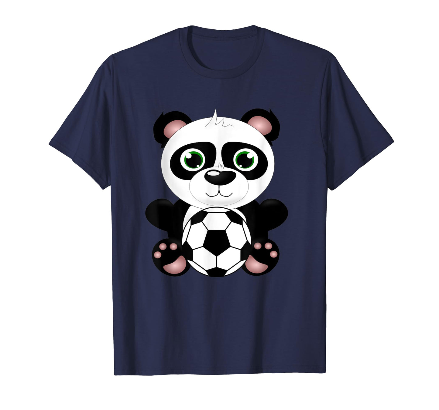Soccer Panda Panda Holding Soccer Ball T-Shirt - Graphic Print Men Women - T-Shirt, Sweatshirt, Hoodie