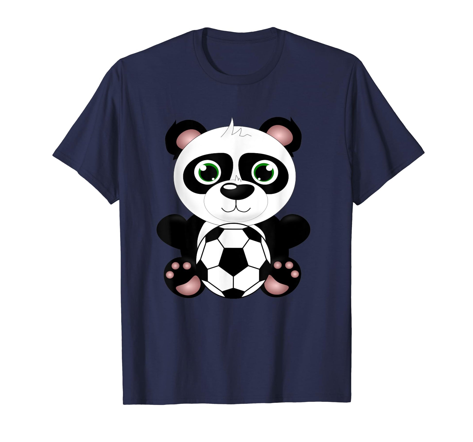 Soccer Panda Panda Holding Soccer Ball T-Shirt - Graphic Print Men Women - T-Shirt, Sweatshirt, Hoodie