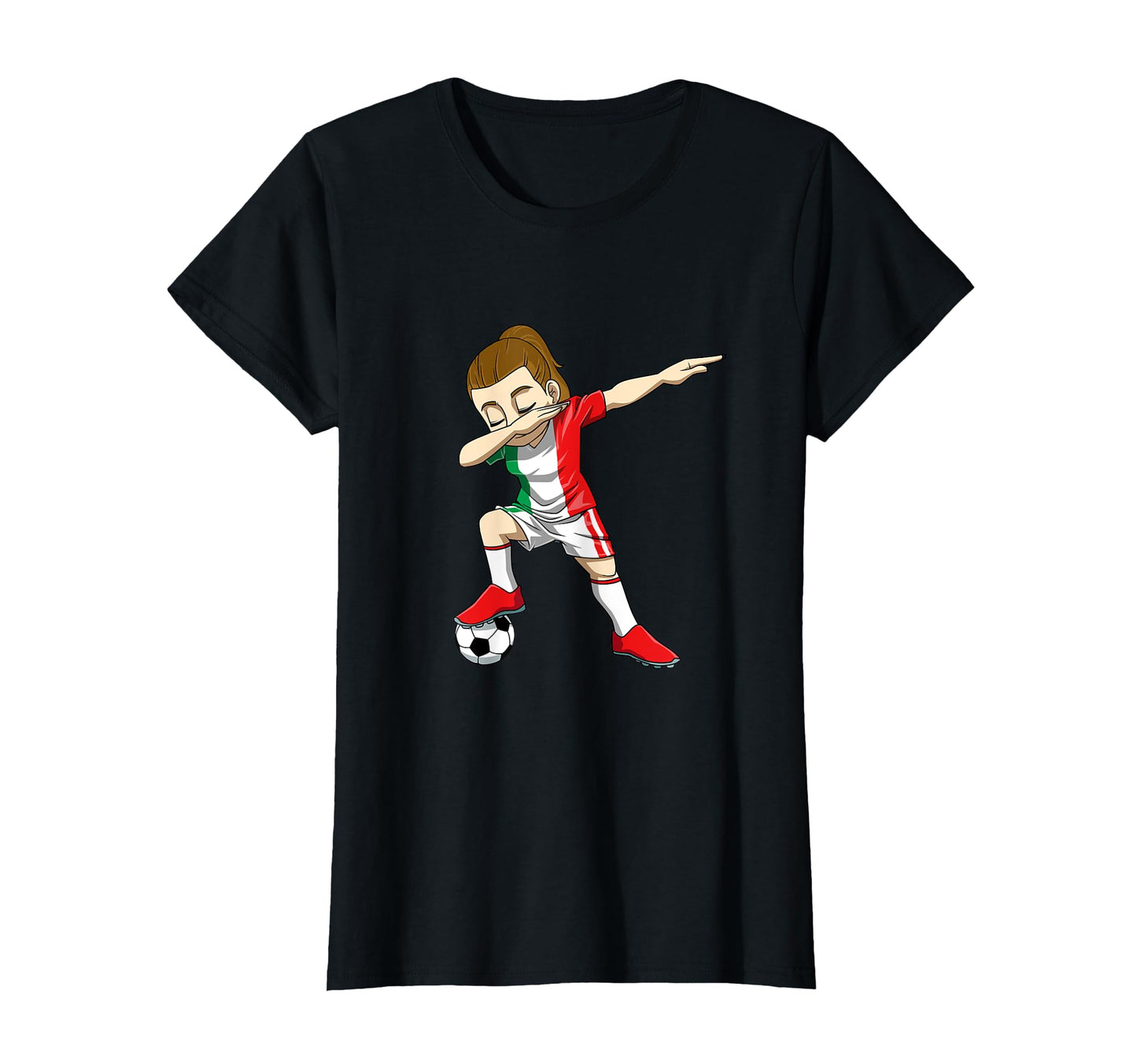 Dabbing Soccer Italy Womens Soccer T-Shirt - Minimalist Print Unisex - T-Shirt, Sweatshirt, Hoodie