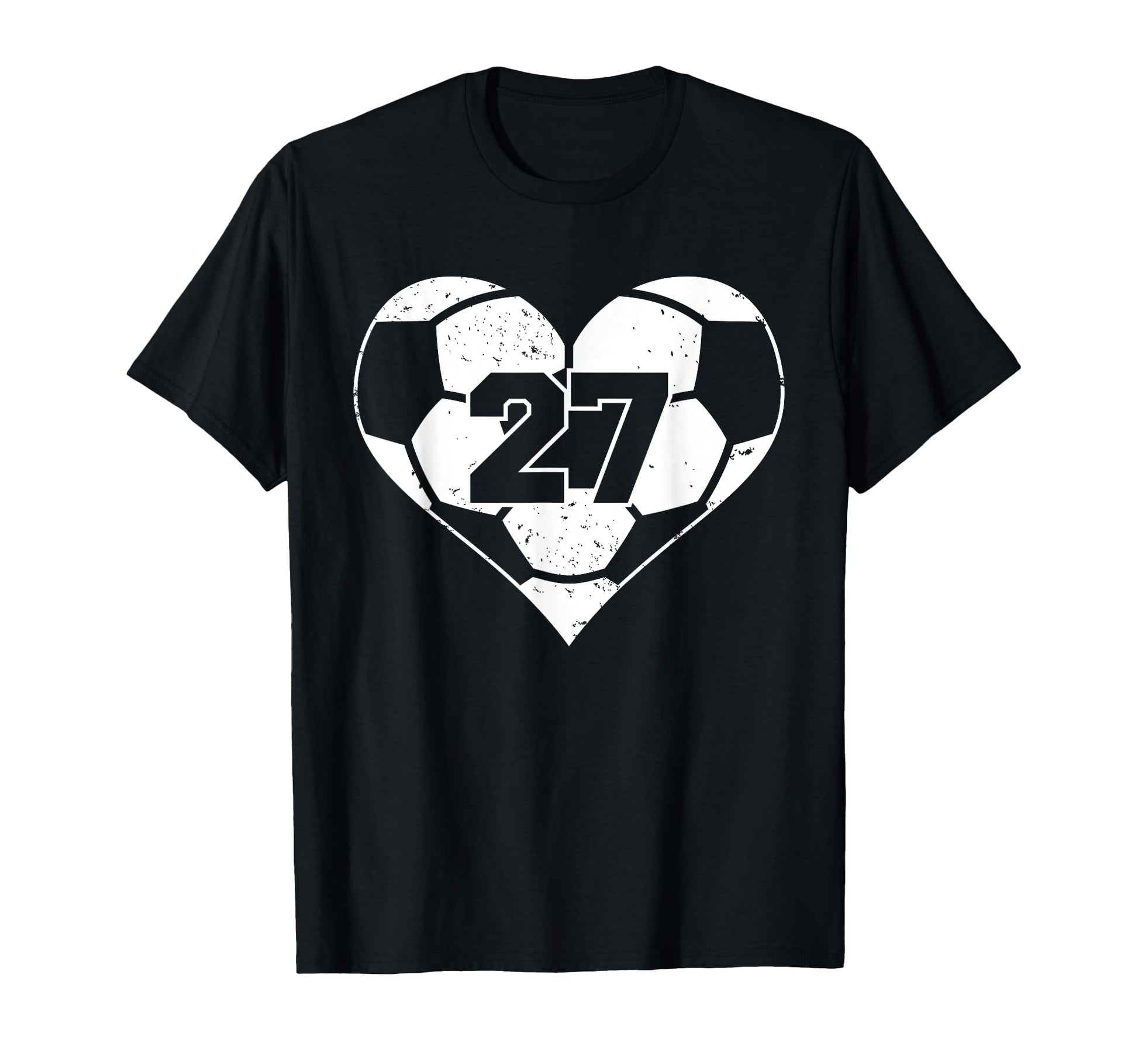 Soccer Number 27 Jersey Funny Soccer T-Shirt - Graphic Print for Adults - T-Shirt, Sweatshirt, Hoodie