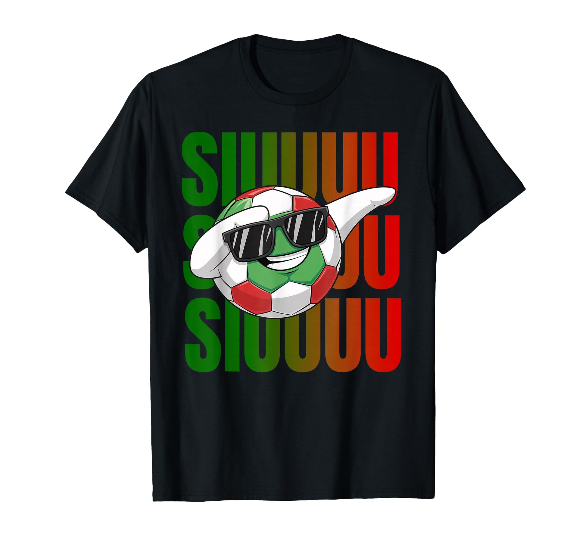 Siuuu Funny Soccer Football Soccer T-Shirt - Novelty Apparel for Adults - T-Shirt, Sweatshirt, Hoodie