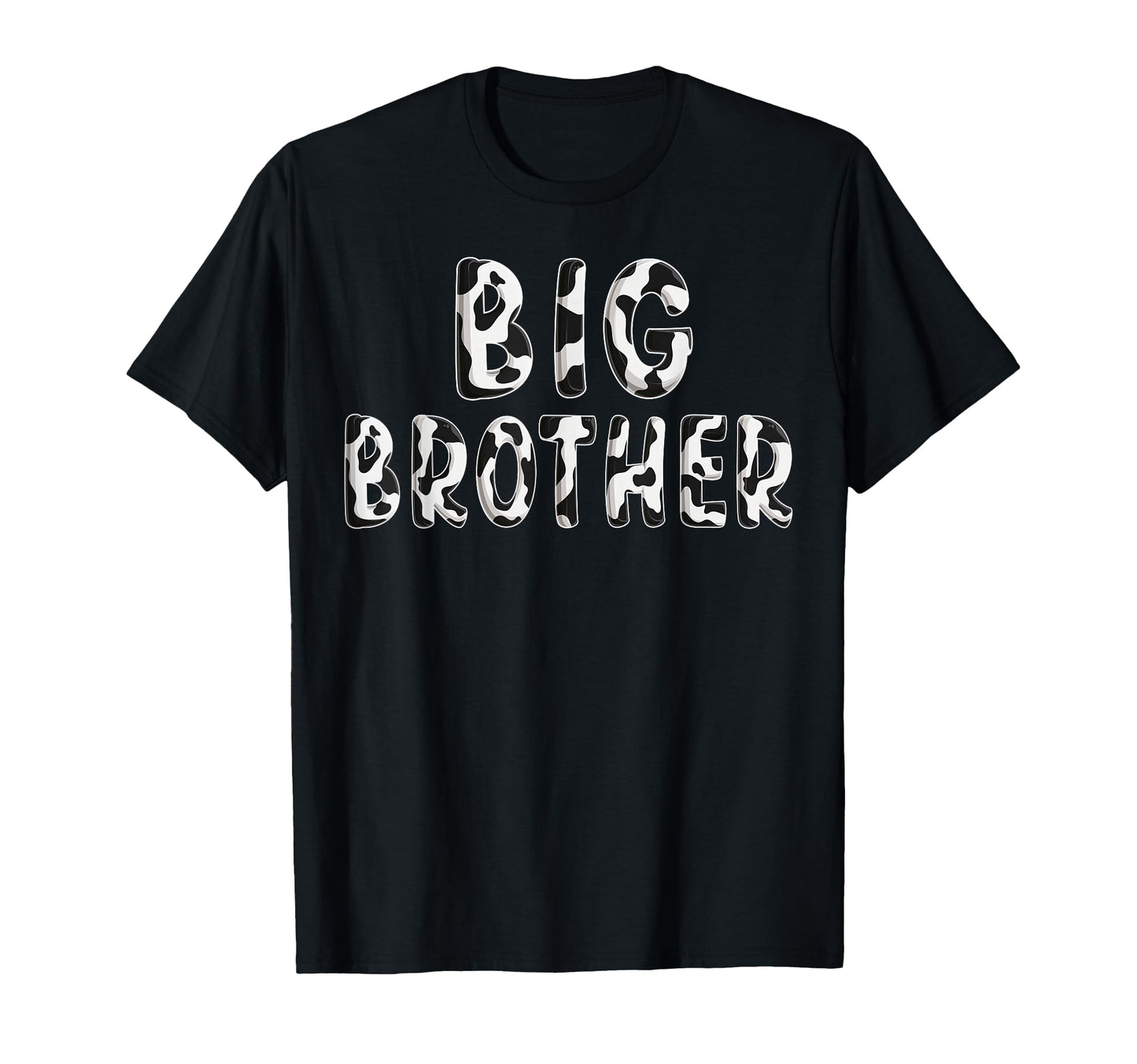 Cow Big Brother Birthday Family Matching T-Shirt - Custom Art Print Unisex - T-Shirt, Sweatshirt, Hoodie