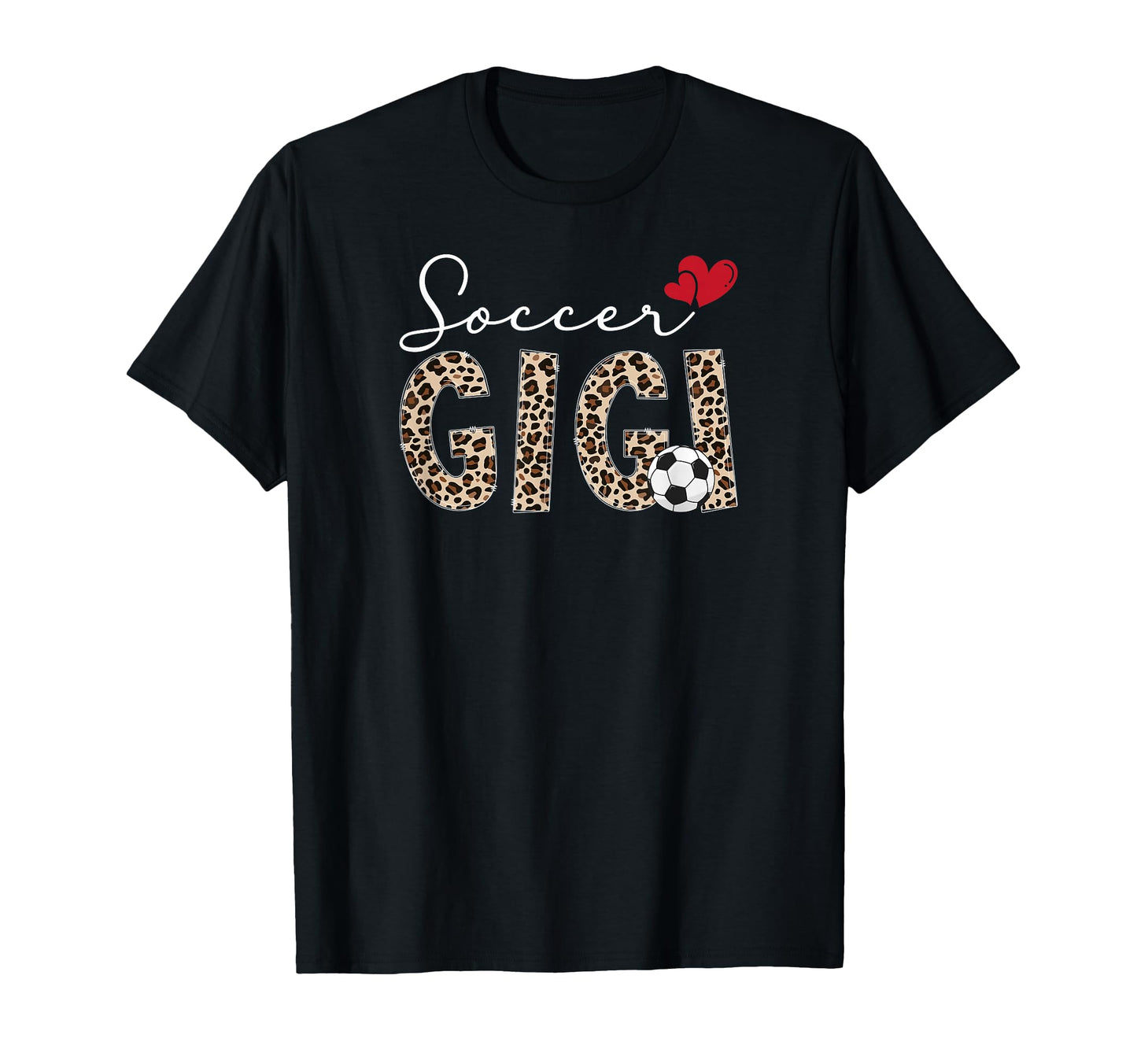 Soccer Gigi Leopard Gigi Soccer T-Shirt - Streetwear Style for Adults - T-Shirt, Sweatshirt, Hoodie