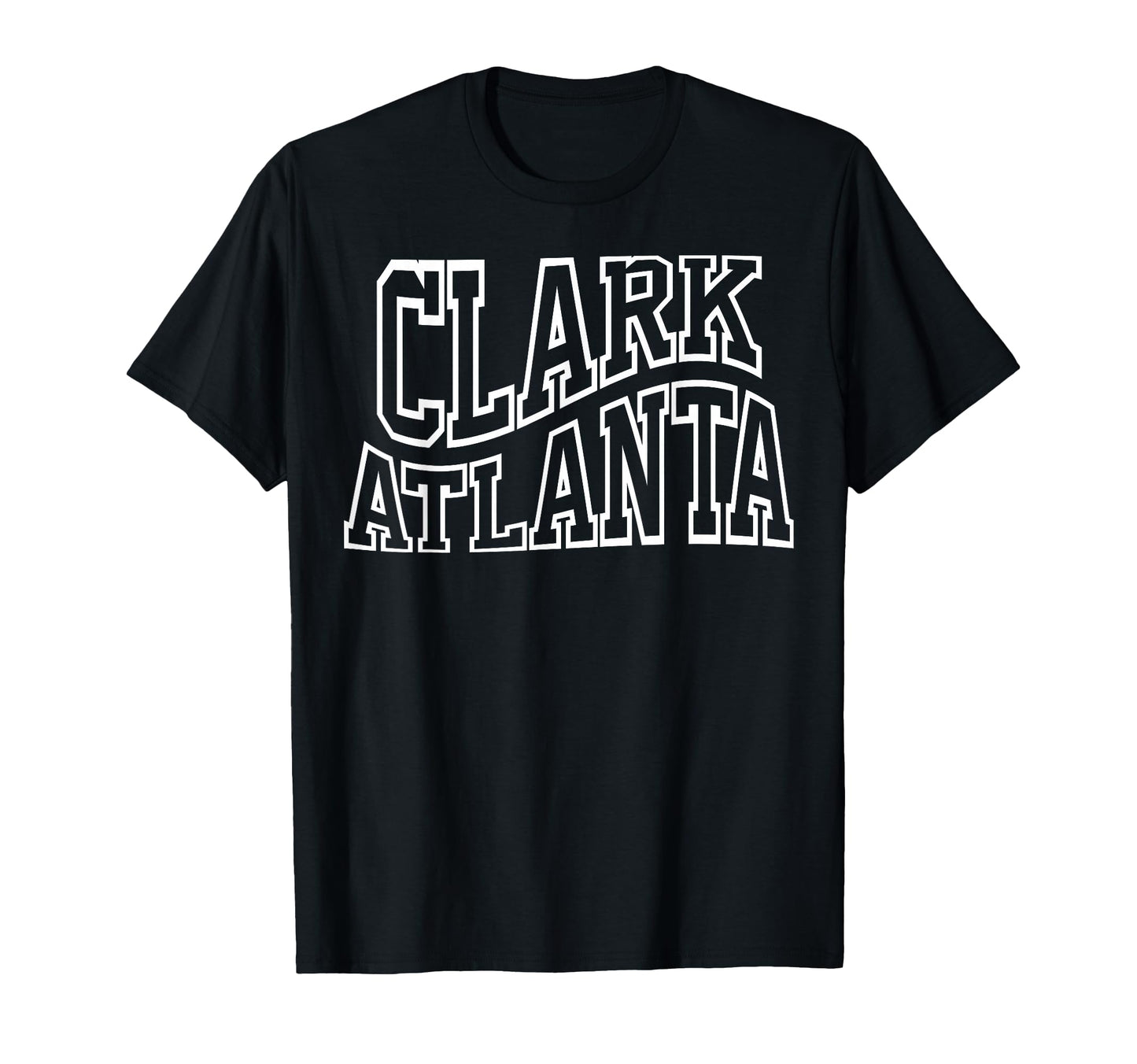 Clark Family Al State Atlanta Wave Text T-Shirt - Custom Art Print Unisex - T-Shirt, Sweatshirt, Hoodie