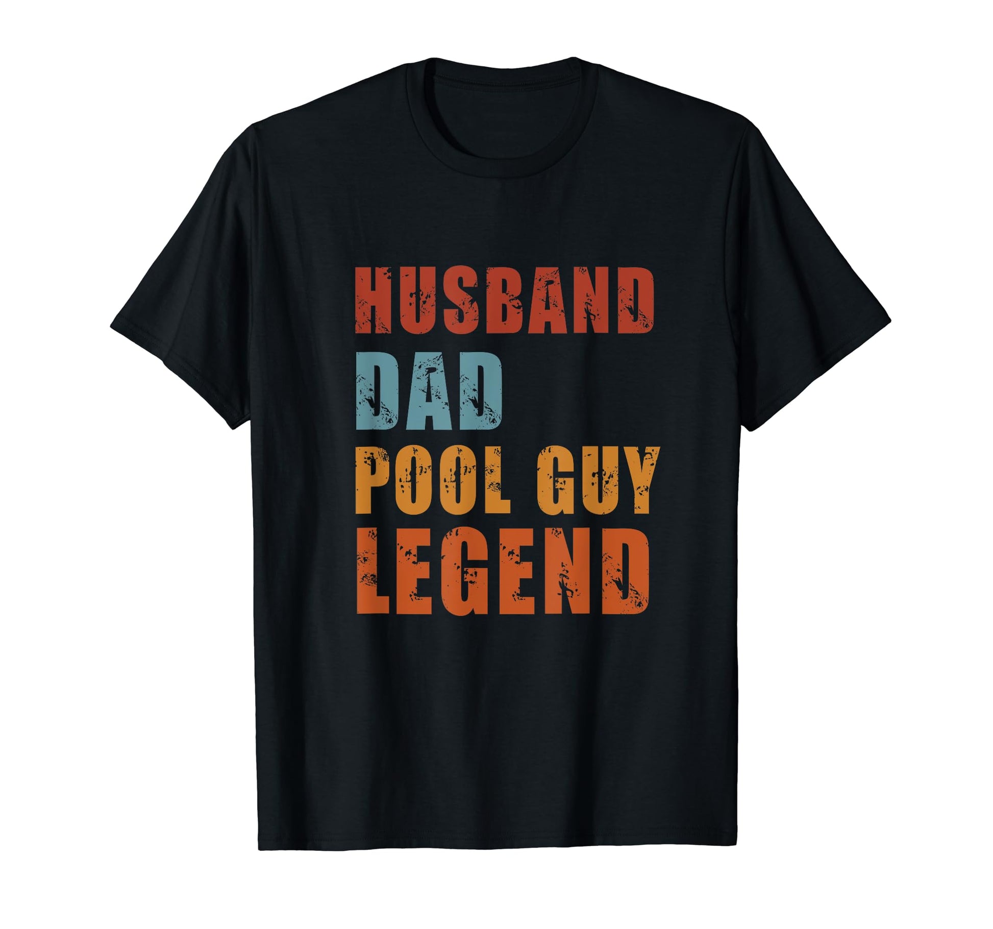 Mens Husband Dad Pool Guy Legend T-Shirt - Casual Everyday Wear Unisex - T-Shirt, Sweatshirt, Hoodie