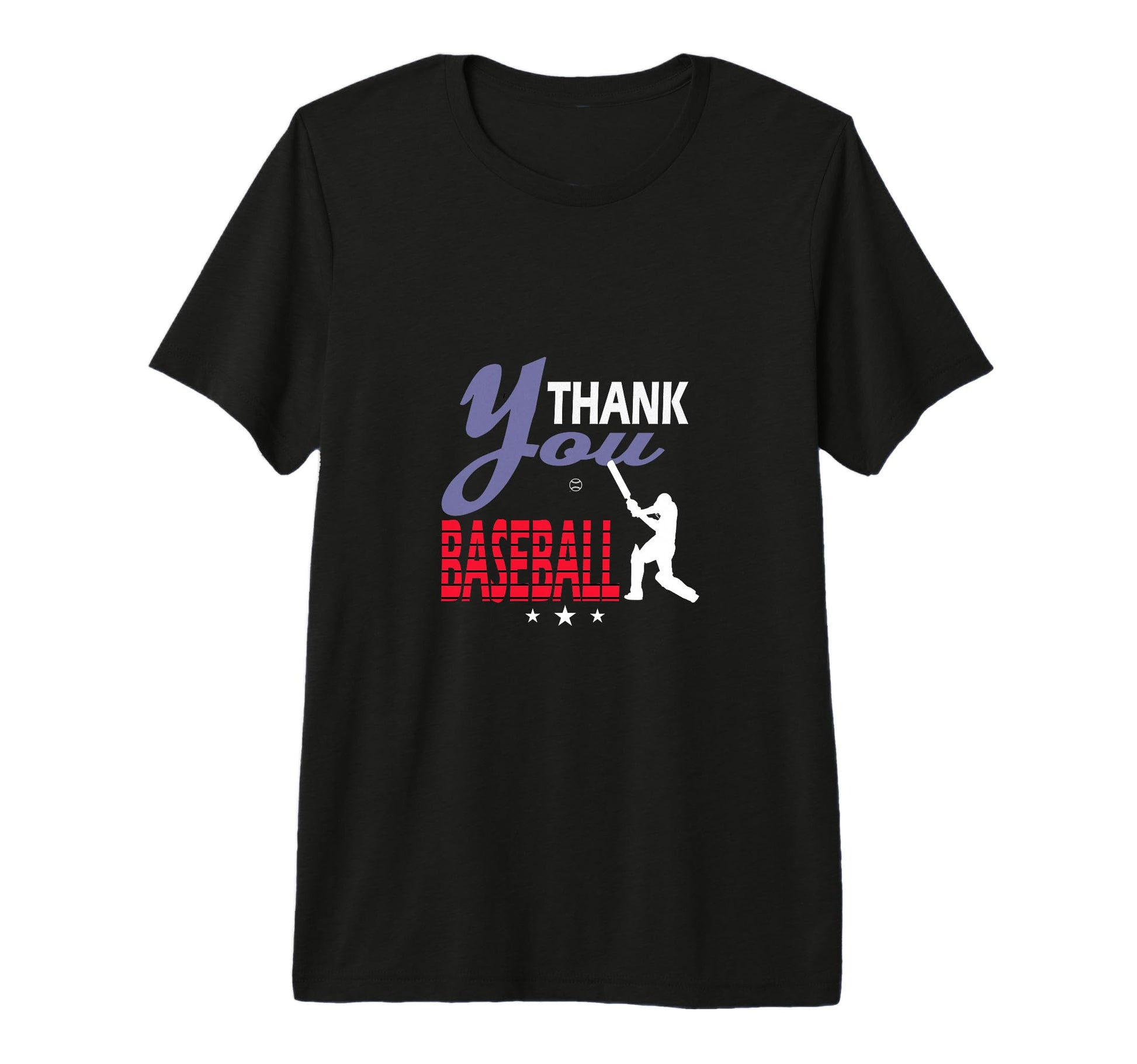 Thank You Baseball Player Baseball T-Shirt - Streetwear Style for Adults - T-Shirt, Sweatshirt, Hoodie