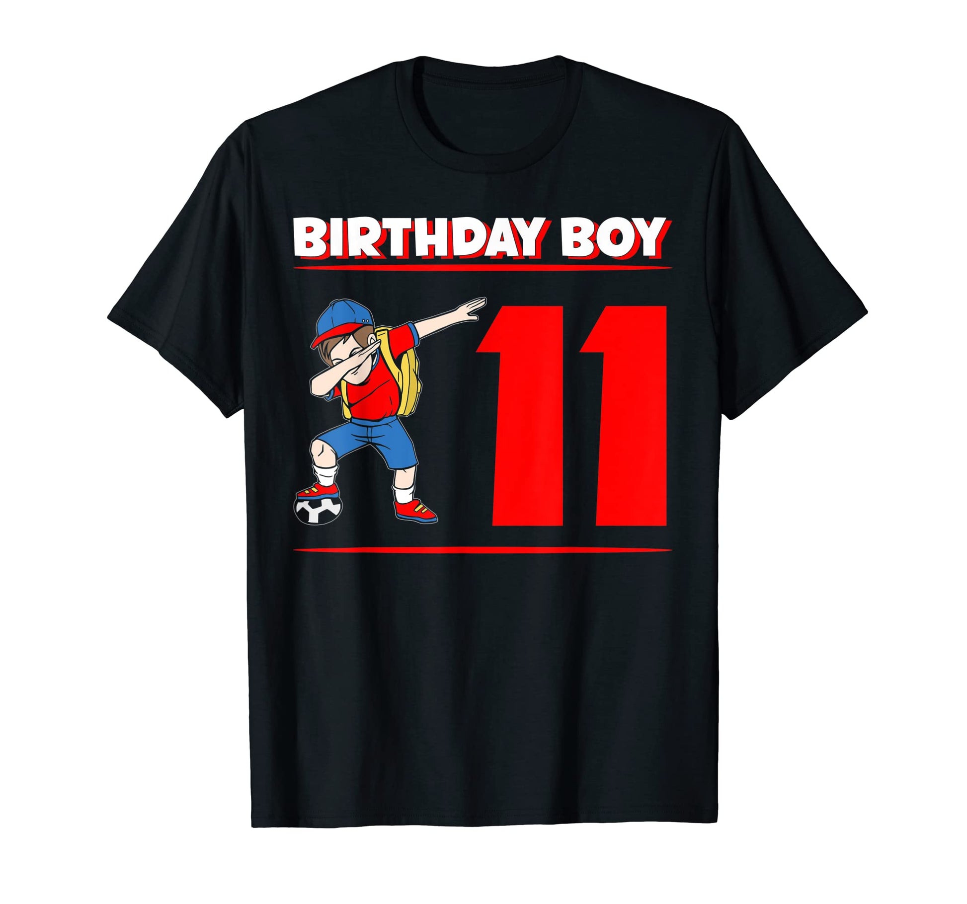 Soccer Player Sports Athlete Birthday 11 T-Shirt - Novelty Apparel Unisex - T-Shirt, Sweatshirt, Hoodie