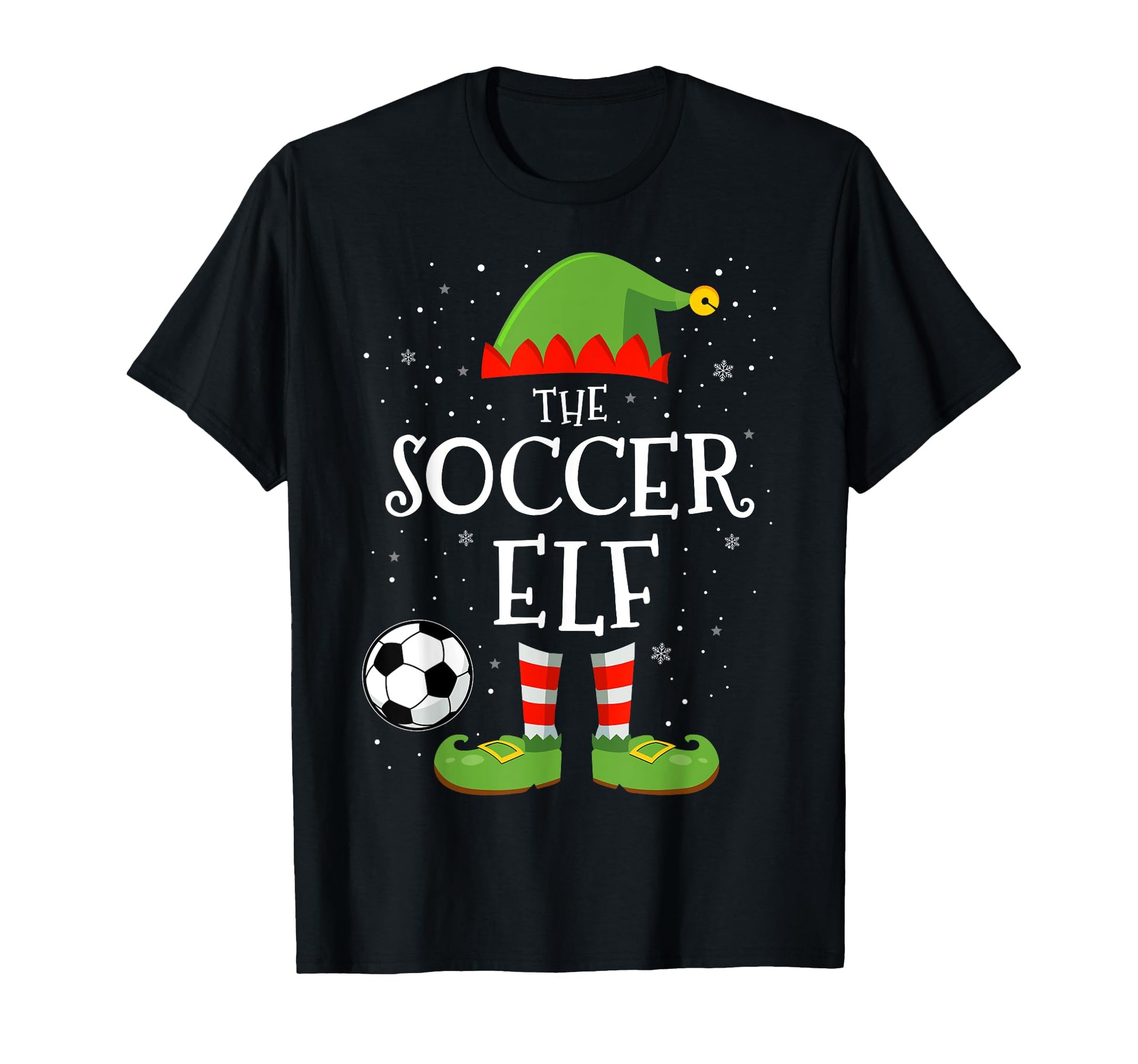 Soccer Elf Funny Matching Family T-Shirt - Streetwear Style for Adults - T-Shirt, Sweatshirt, Hoodie