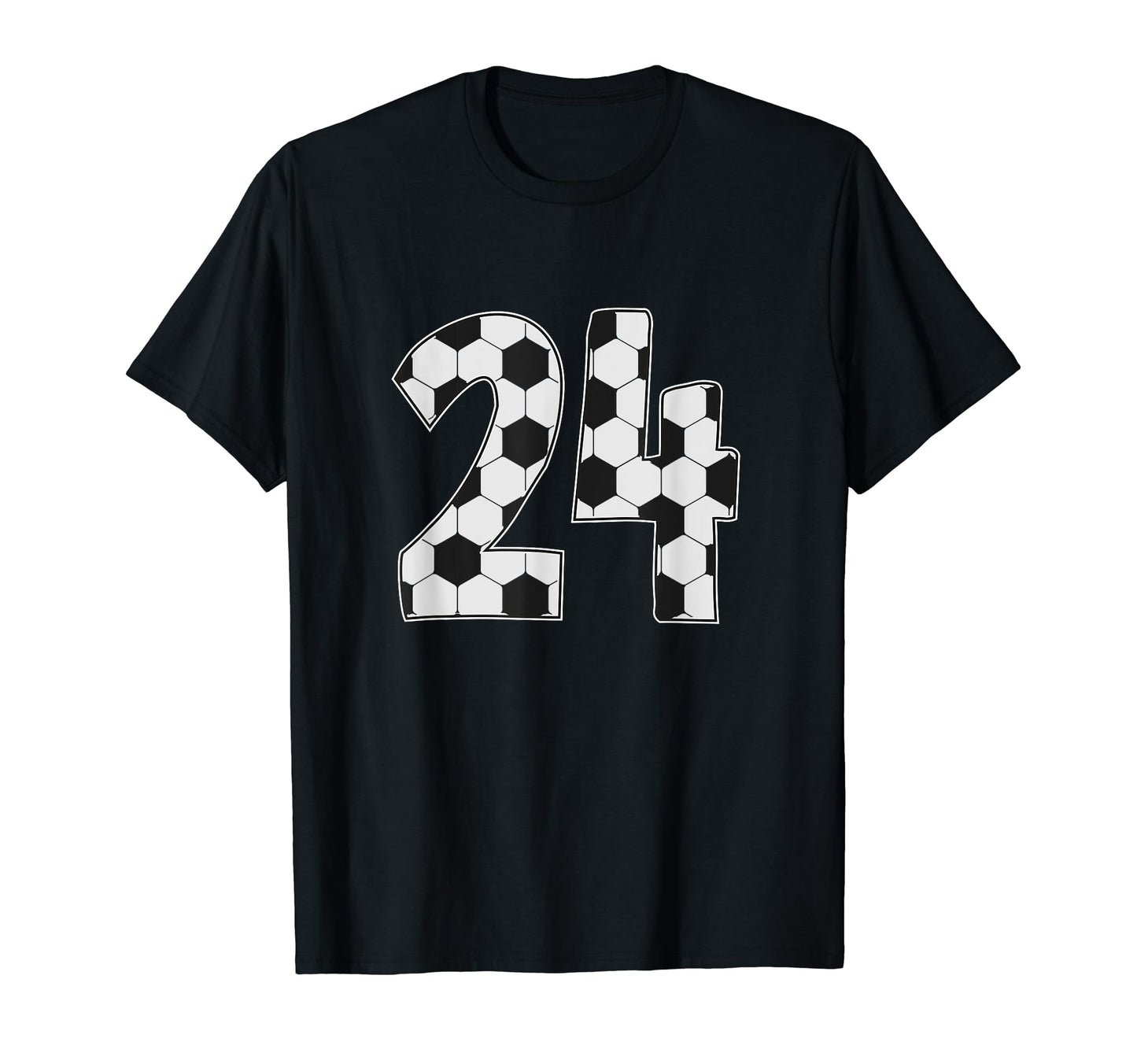 Soccer Player Number 24 Twenty Four T-Shirt - Streetwear Style Men Women - T-Shirt, Sweatshirt, Hoodie