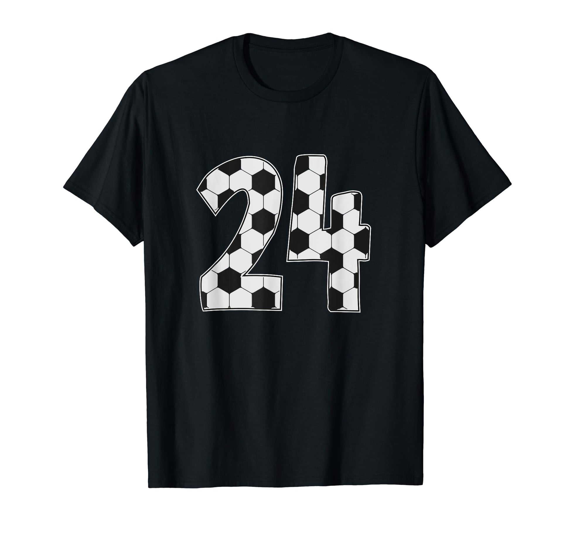 Soccer Player Number 24 Twenty Four T-Shirt - Streetwear Style Men Women - T-Shirt, Sweatshirt, Hoodie