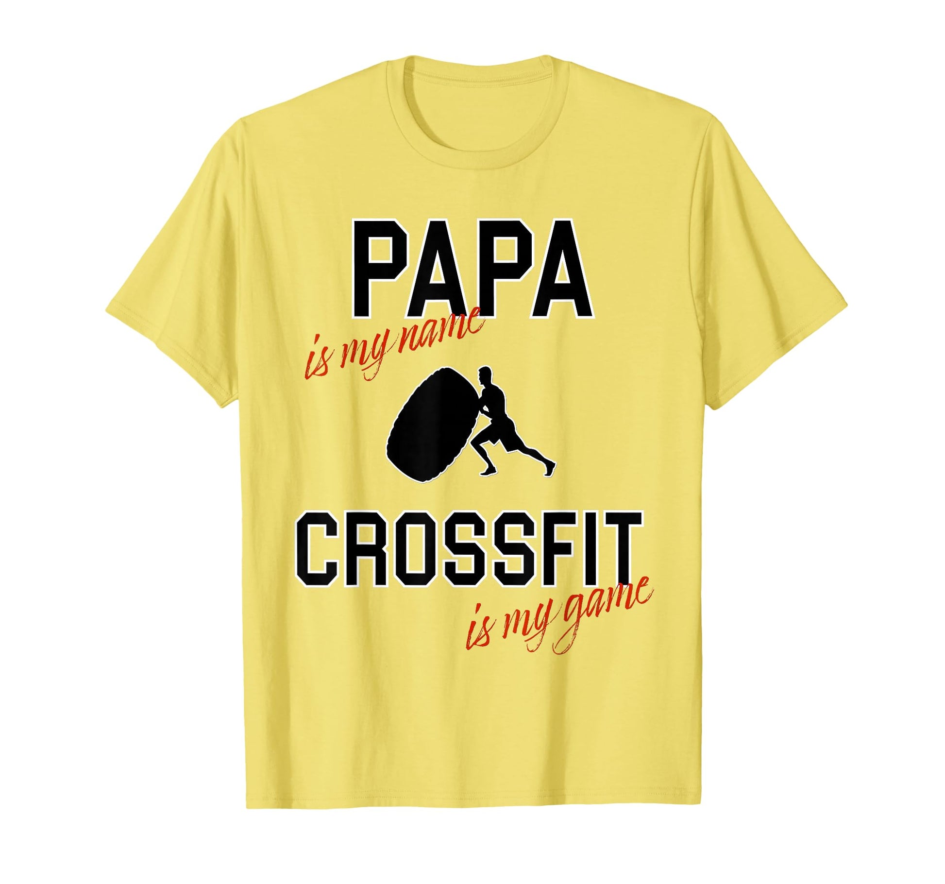 Mens Funny Dad Gifts Future Dad Crossfit T-Shirt - Custom Art Print Unisex - T-Shirt, Sweatshirt, Hoodie