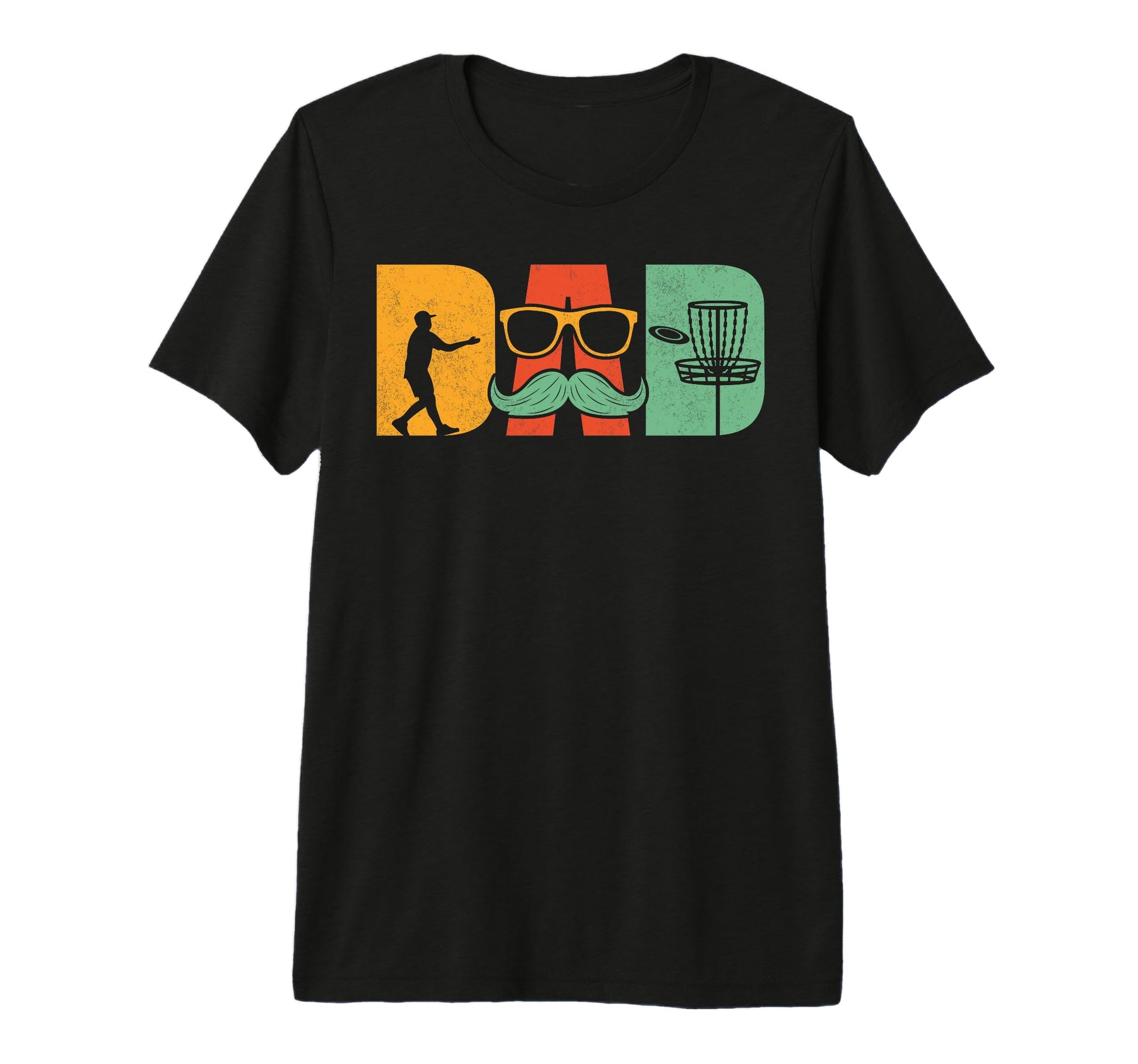 Mens Disc Golf Dad Golfing Golfer T-Shirt - Aesthetic Graphic for Adults - T-Shirt, Sweatshirt, Hoodie