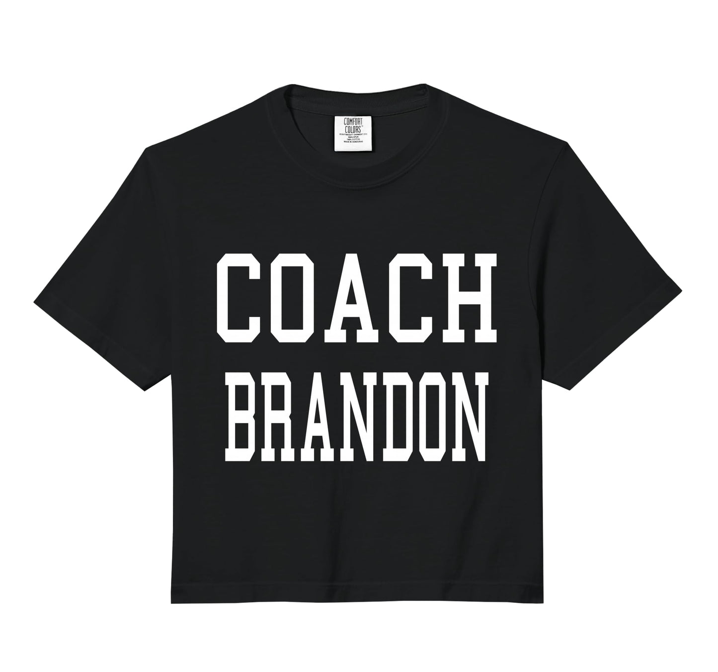 Coach Brandon Custom Football Soccer Hoodie - Fun Novelty Design Men Women - T-Shirt, Sweatshirt, Hoodie