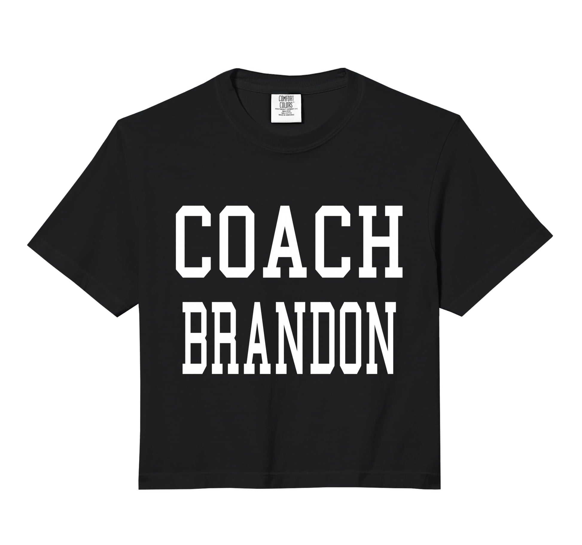 Coach Brandon Custom Football Soccer Hoodie - Fun Novelty Design Men Women - T-Shirt, Sweatshirt, Hoodie