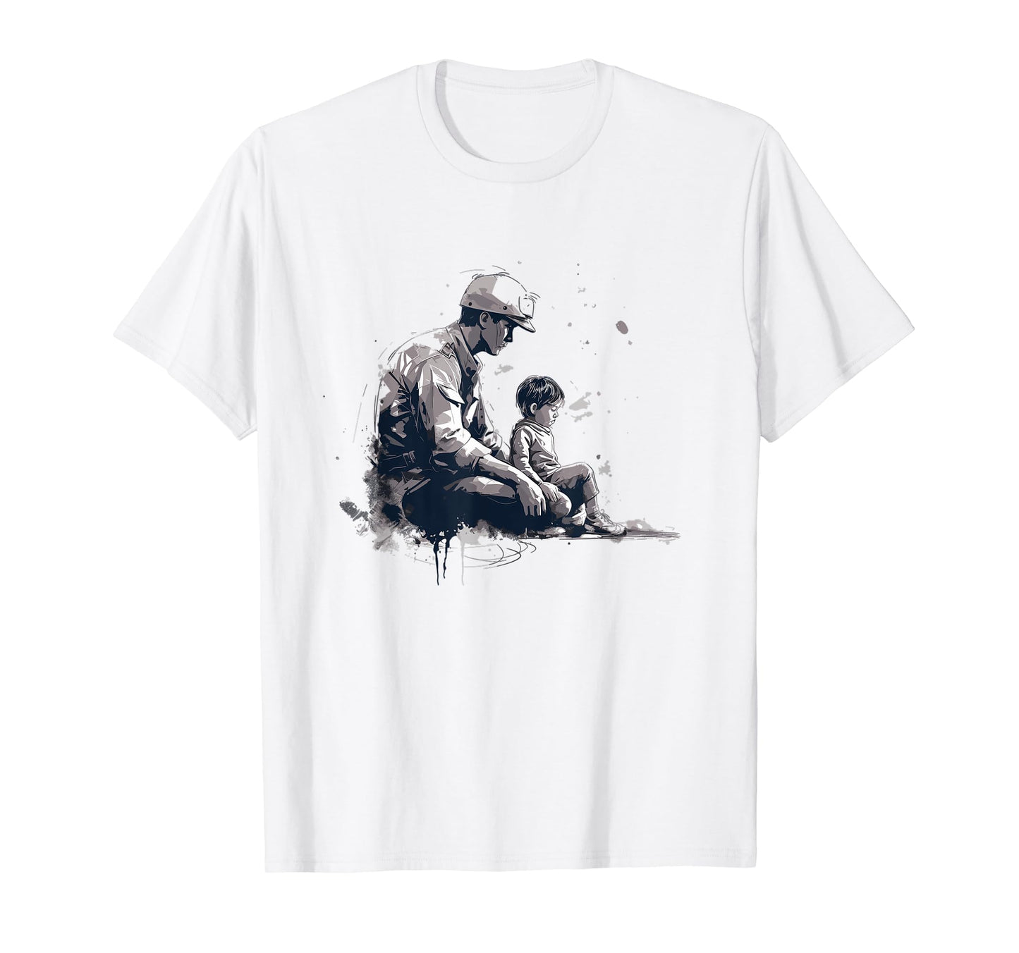 Dad Grandpa Veteran Veterans American T-Shirt - Unique Graphic for Adults - T-Shirt, Sweatshirt, Hoodie