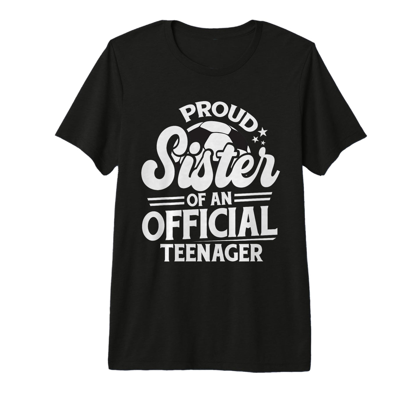 Proud Sister Teenager 13Th Birthday T-Shirt - Aesthetic Graphic Unisex - T-Shirt, Sweatshirt, Hoodie