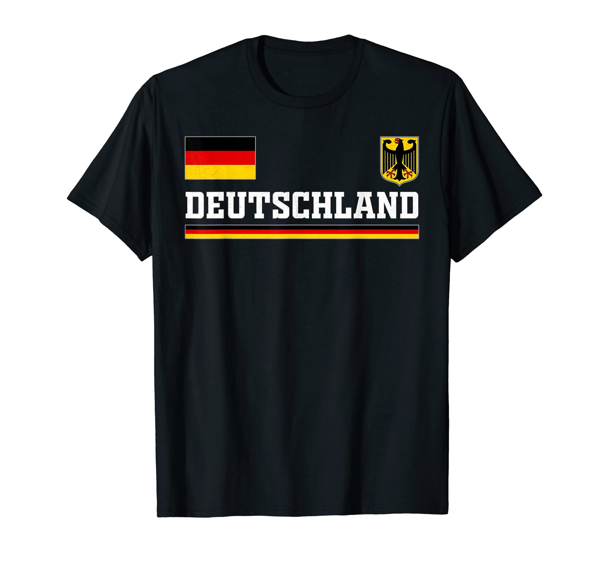 Germany Soccer Fan Jersey Fussball T-Shirt - Novelty Apparel for Adults - T-Shirt, Sweatshirt, Hoodie