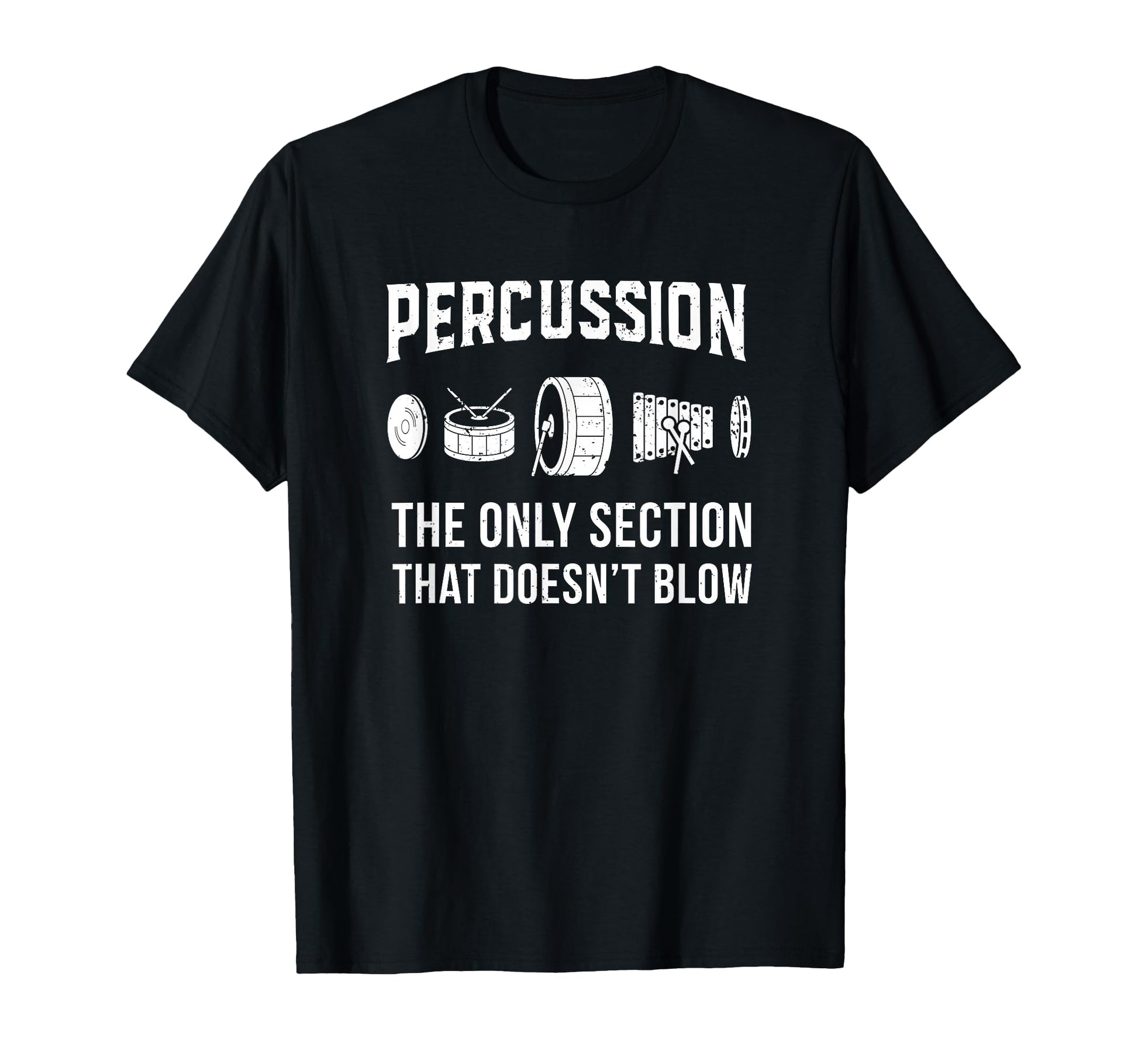 Marching Band Drummers Percussion T-Shirt - Graphic Print for Adults - T-Shirt, Sweatshirt, Hoodie