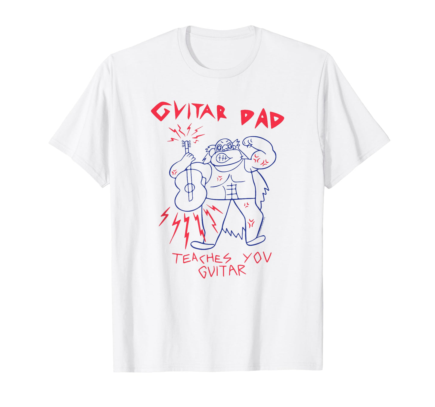 Steven Universe Guitar Dad T-Shirt - Graphic Print for Adults - T-Shirt, Sweatshirt, Hoodie