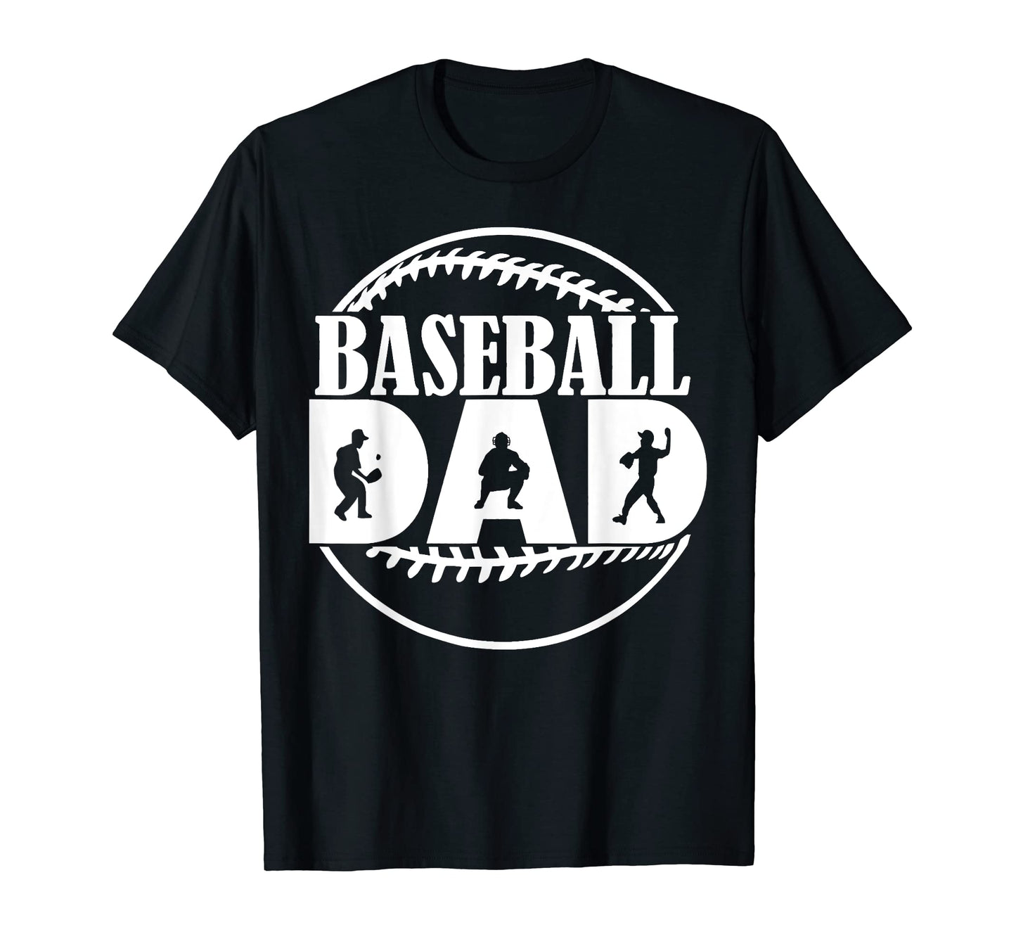 Proud Baseball Dad Fathers Day T-Shirt - Fun Novelty Design for Adults - T-Shirt, Sweatshirt, Hoodie