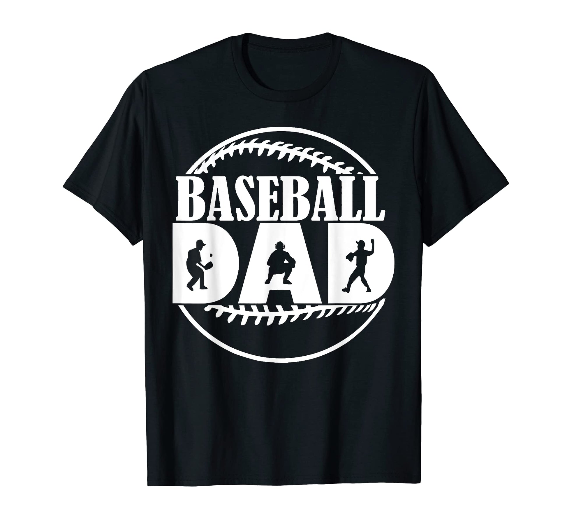 Proud Baseball Dad Fathers Day T-Shirt - Fun Novelty Design for Adults - T-Shirt, Sweatshirt, Hoodie