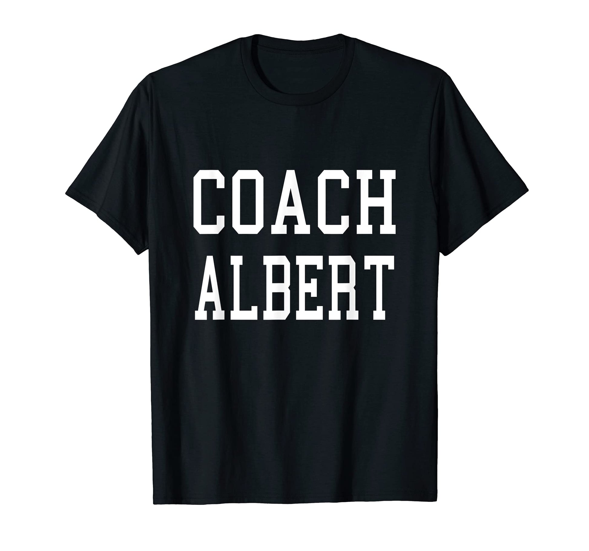 Coach Albert Custom Football Soccer T-Shirt - Graphic Print Unisex - T-Shirt, Sweatshirt, Hoodie