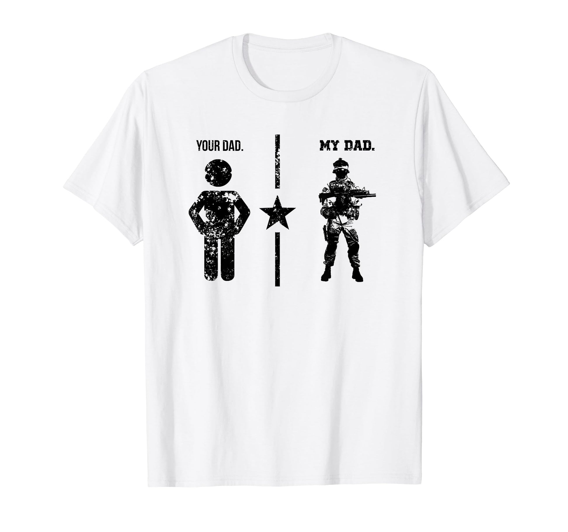 Proud Army Dad My Dad Military Family T-Shirt - Streetwear Style Unisex - T-Shirt, Sweatshirt, Hoodie