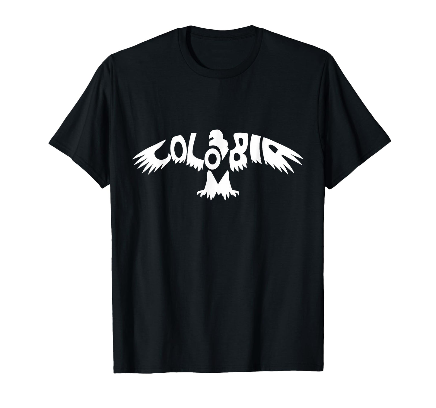 Colombia Andes Condor Text Art T-Shirt - Casual Everyday Wear Unisex - T-Shirt, Sweatshirt, Hoodie
