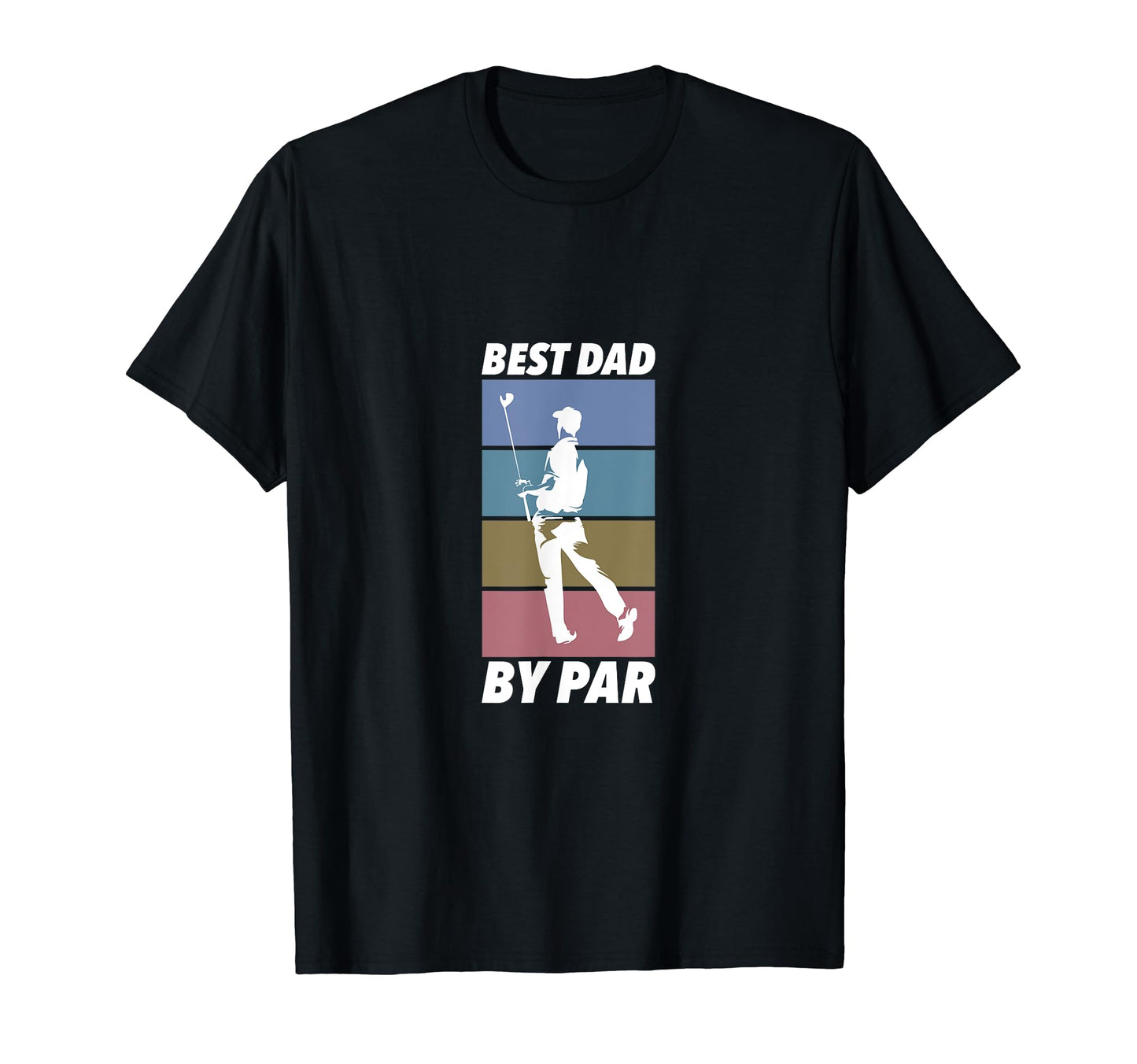 Best Dad Par Golf T-Shirt - Custom Art Print Men Women - T-Shirt, Sweatshirt, Hoodie