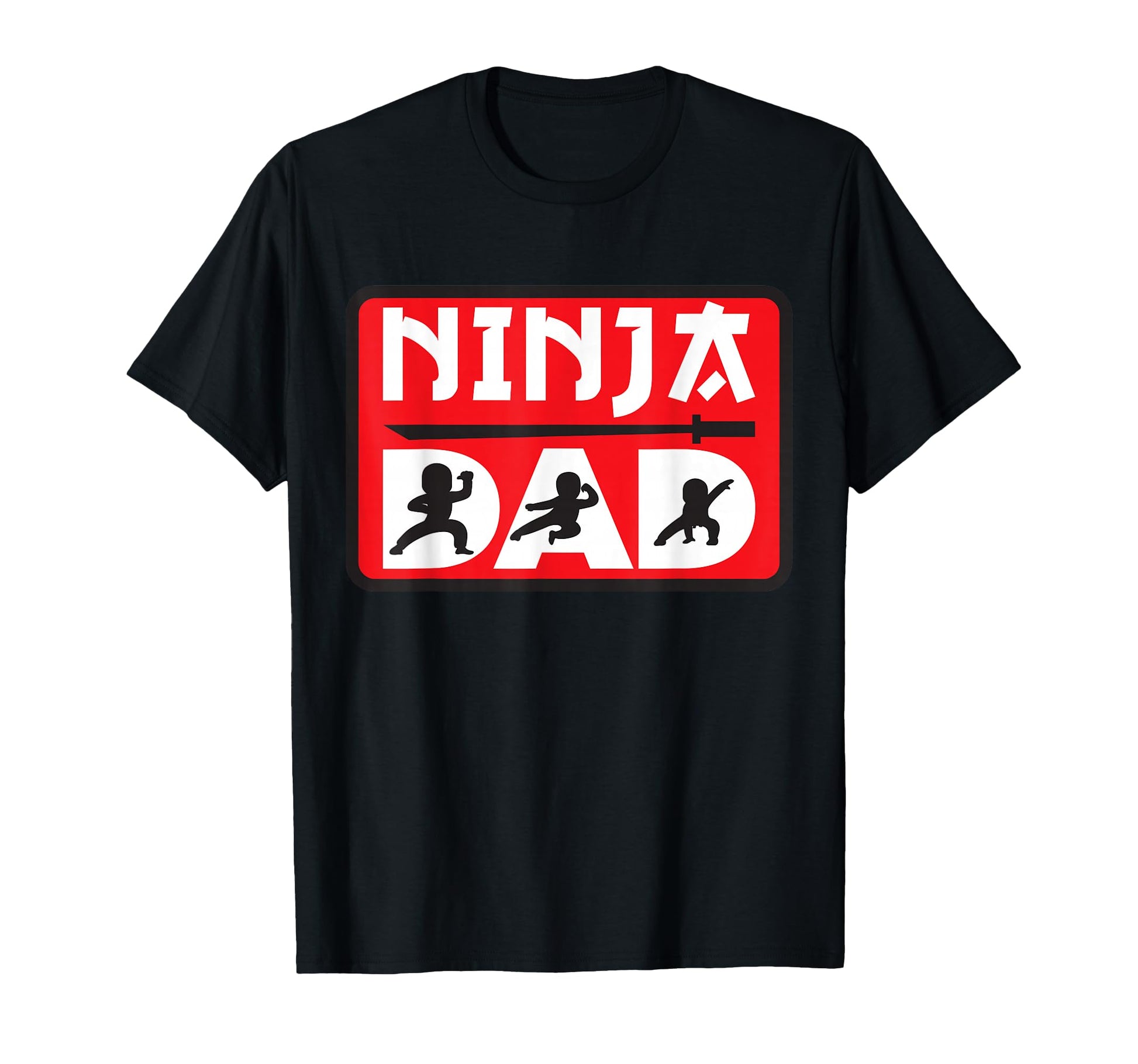 Ninja Dad Matching Family Ninja Warrior T-Shirt - Trendy Graphic Unisex - T-Shirt, Sweatshirt, Hoodie