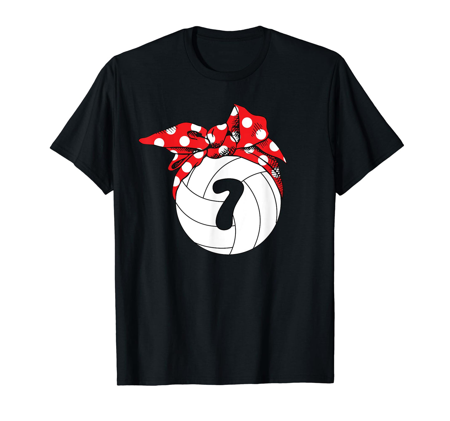 Groovy Volleyball Player Number 7 T-Shirt - Novelty Apparel for Adults - T-Shirt, Sweatshirt, Hoodie