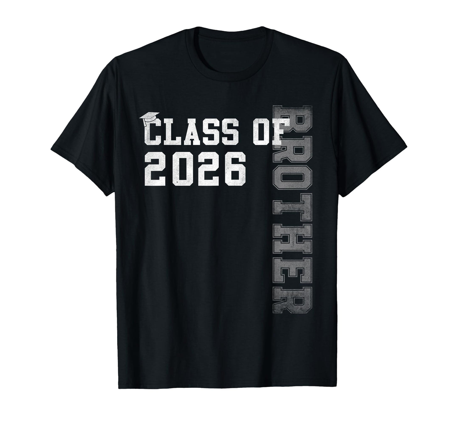 Proud Brother 2026 Graduate Grad T-Shirt - Novelty Apparel for Adults - T-Shirt, Sweatshirt, Hoodie