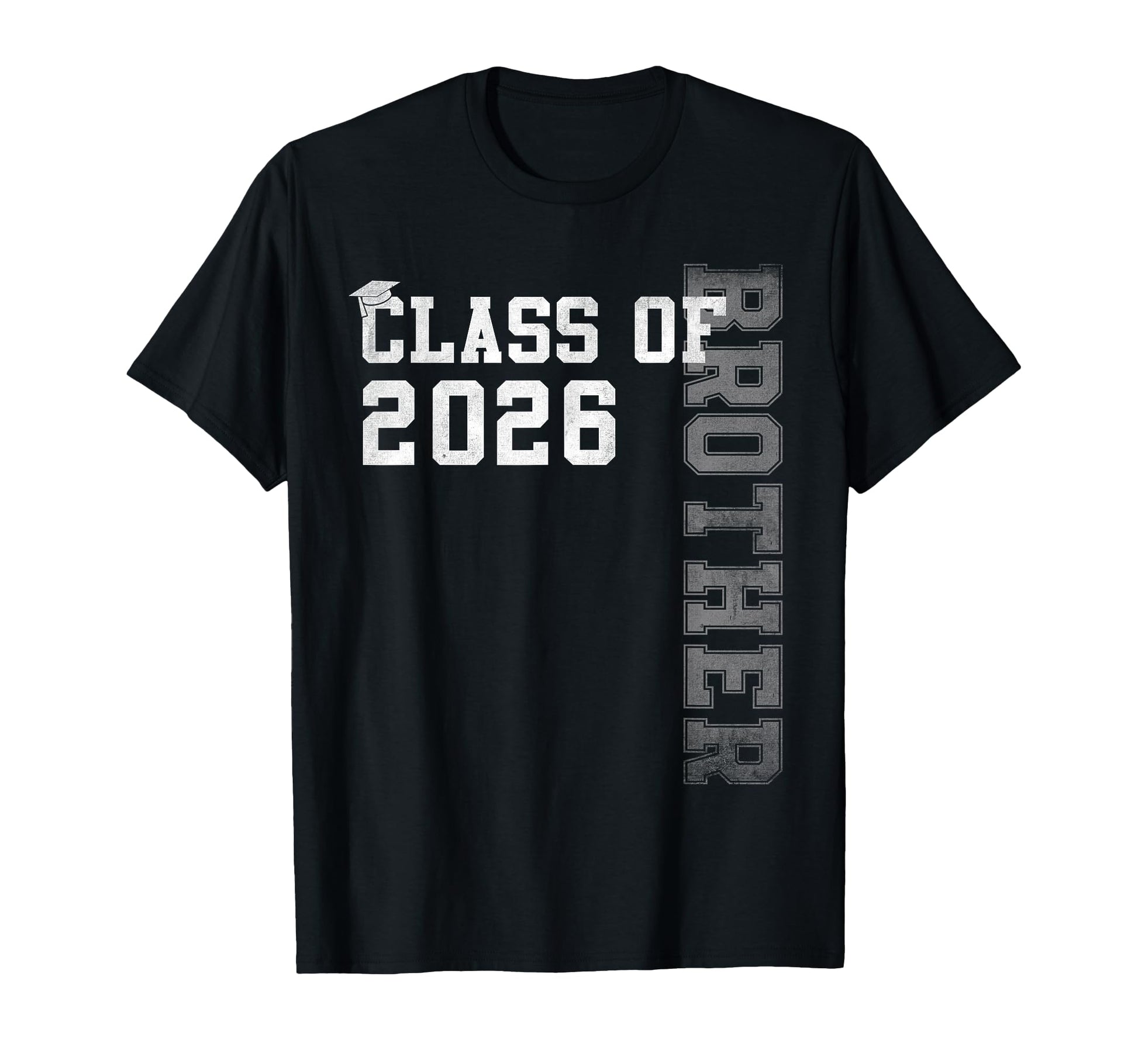 Proud Brother 2026 Graduate Grad T-Shirt - Novelty Apparel for Adults - T-Shirt, Sweatshirt, Hoodie