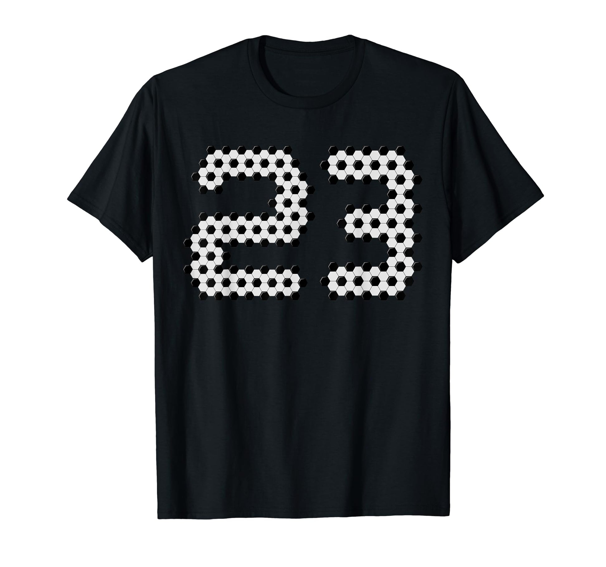 Fun 23Rd Birthday Soccer Themed 23 T-Shirt - Trendy Graphic for Adults - T-Shirt, Sweatshirt, Hoodie
