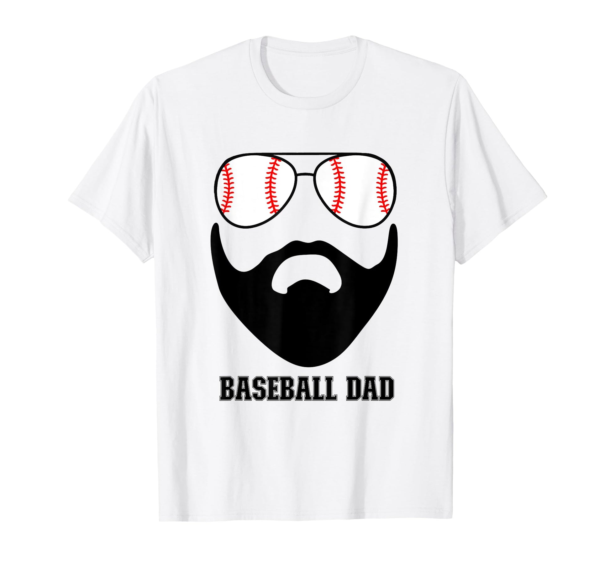 Baseball Dad Baseball Sunglasses T-Shirt - Casual Everyday Wear for Adults - T-Shirt, Sweatshirt, Hoodie