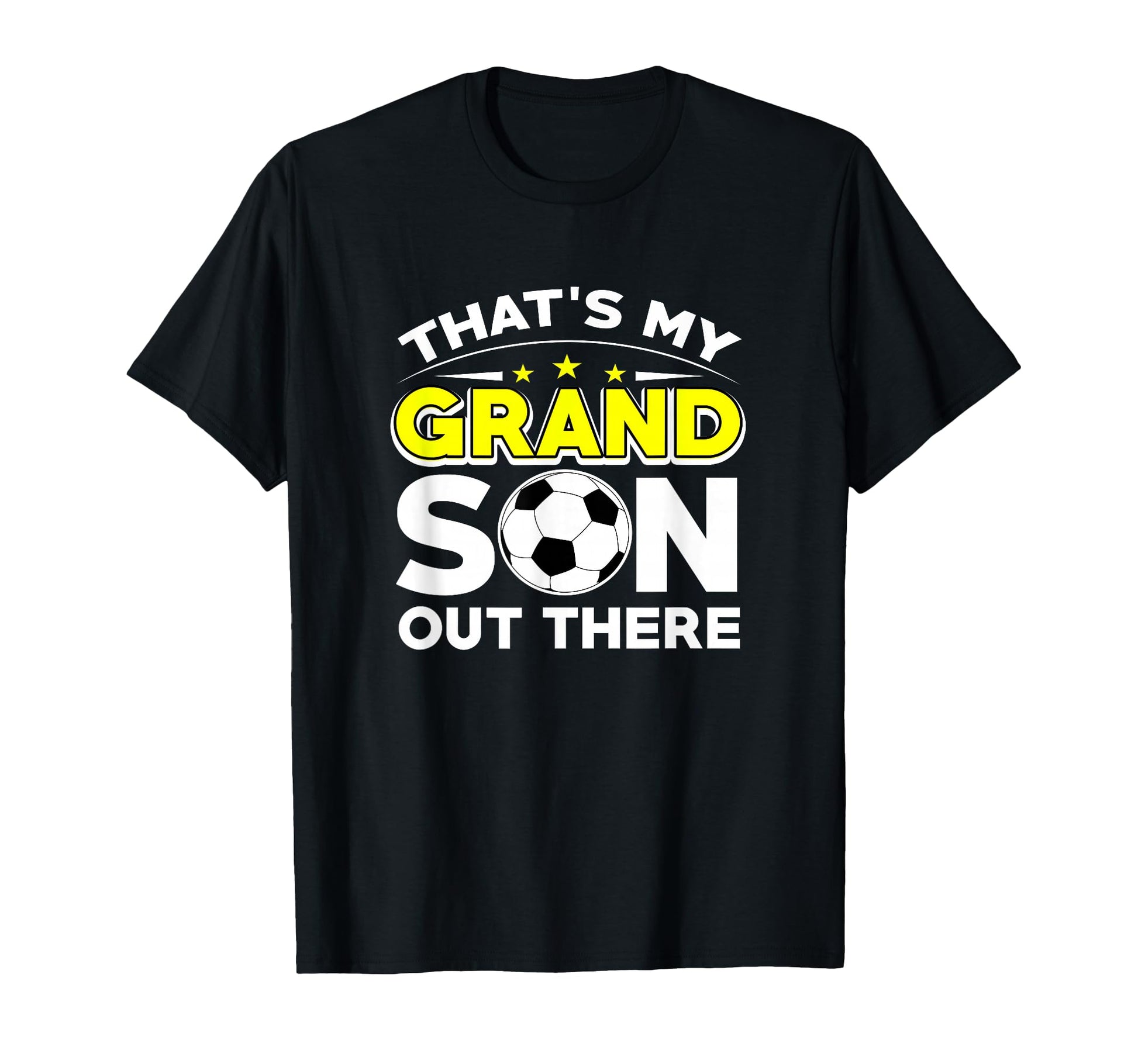 Soccer Outfit Thats My Grandson Out T-Shirt - Custom Art Print Men Women - T-Shirt, Sweatshirt, Hoodie