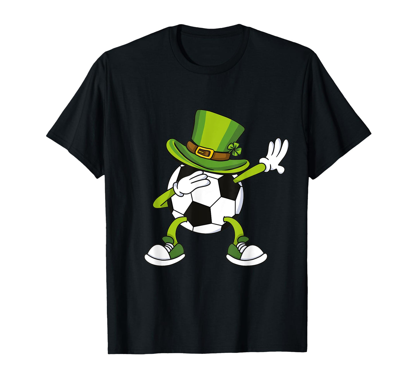 Soccer Player St Patricks Day T-Shirt - Fun Novelty Design Men Women - T-Shirt, Sweatshirt, Hoodie
