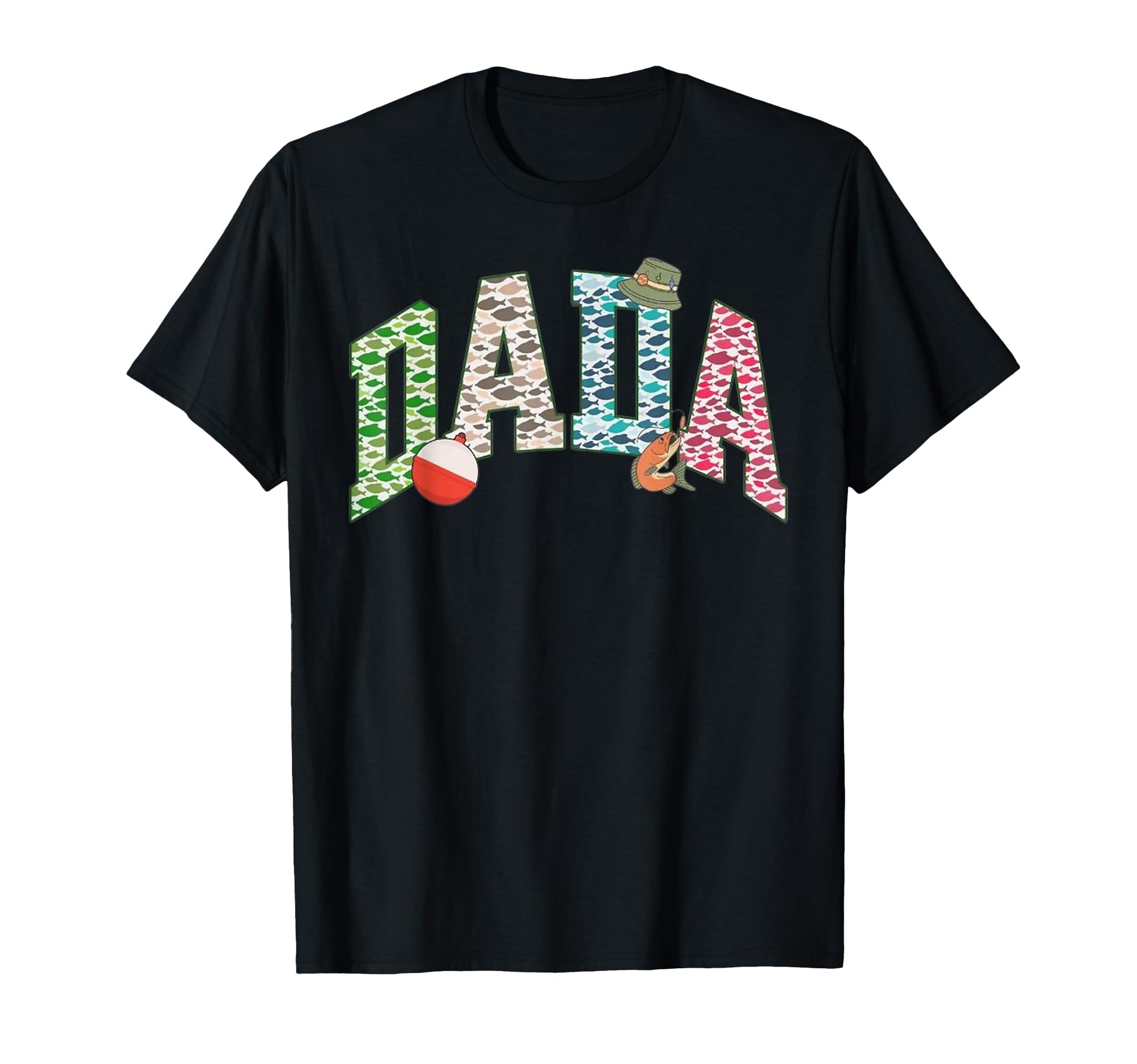 Dada Big One Fishing O Fish Ally 1St T-Shirt - Minimalist Print for Adults - T-Shirt, Sweatshirt, Hoodie