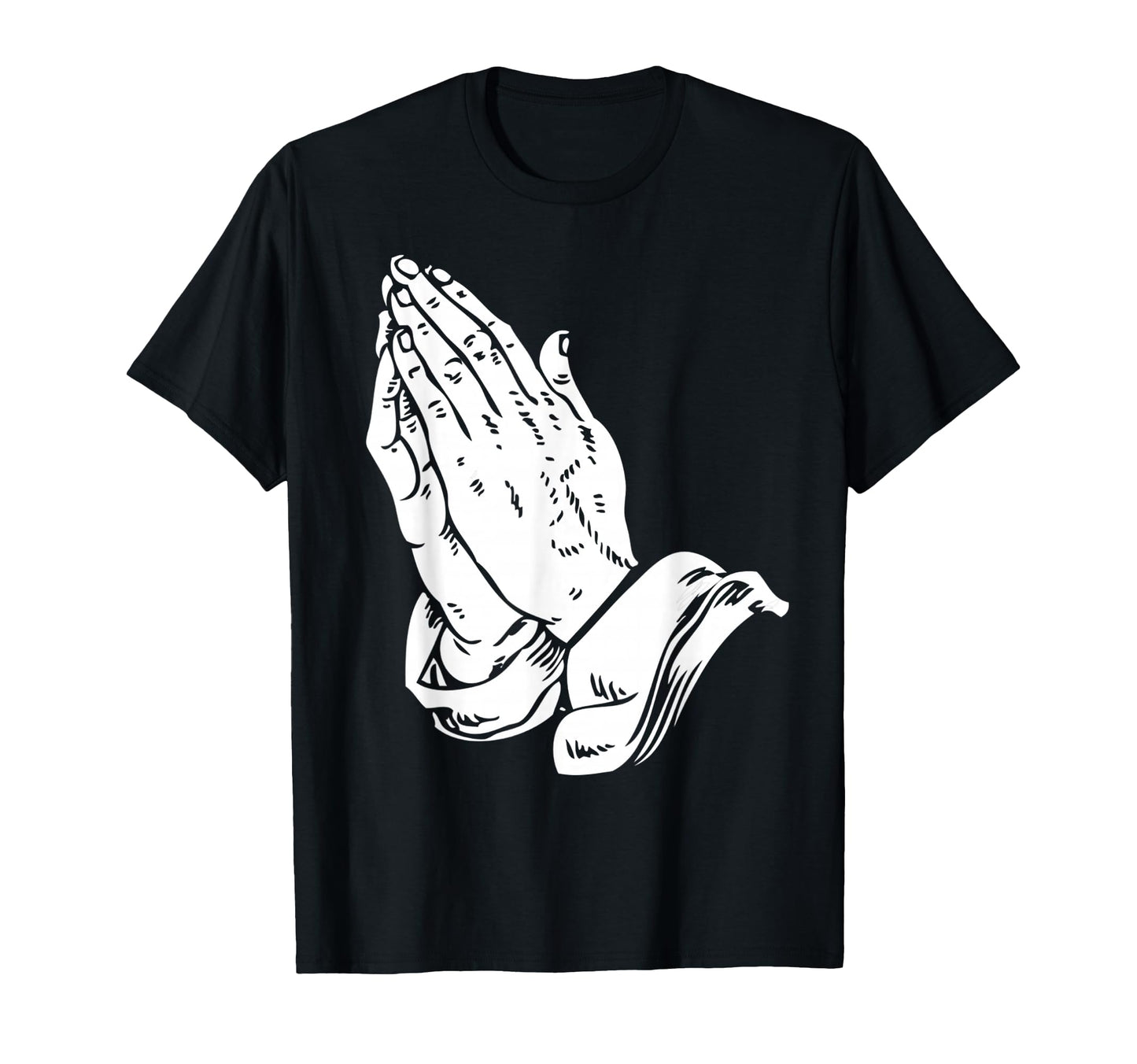 Praying Hands Christian Religious Jesus T-Shirt - Novelty Apparel Men Women - T-Shirt, Sweatshirt, Hoodie
