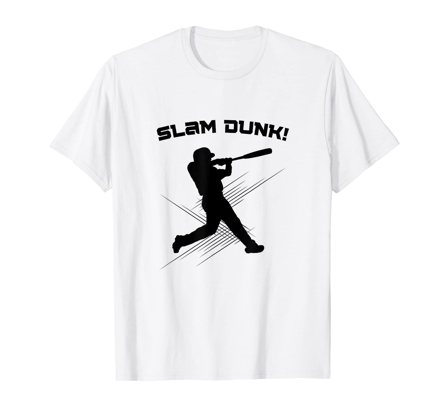 Funny Slam Dunk Baseball Basketball Wrong T-Shirt - Unique Graphic Unisex - T-Shirt, Sweatshirt, Hoodie