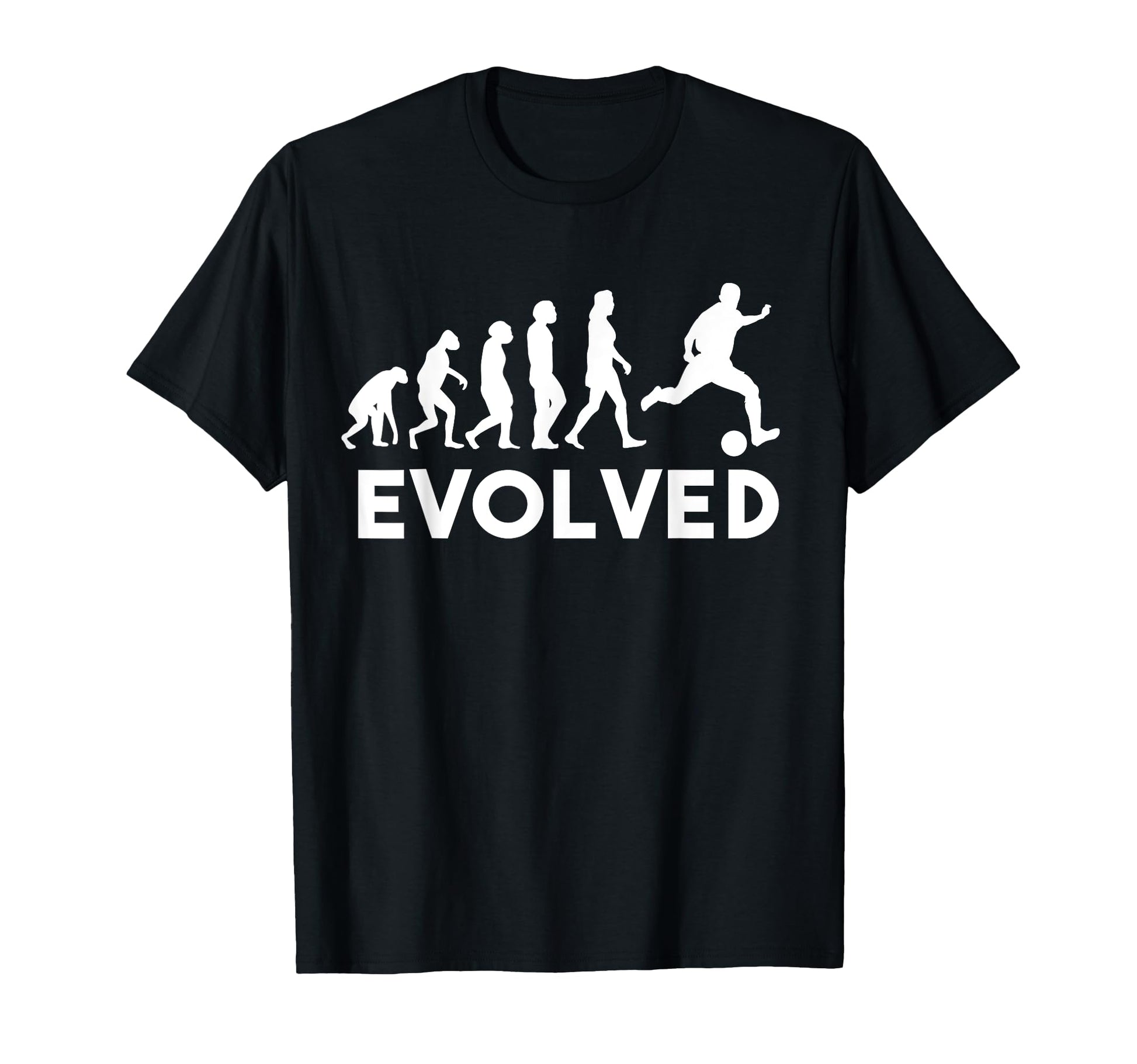 Evolved Soccer Goalie Soccer Player T-Shirt - Minimalist Print Men Women - T-Shirt, Sweatshirt, Hoodie