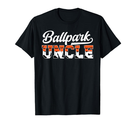 Ballpark Uncle Soccer Basketball Uncle T-Shirt - Minimalist Print Unisex - T-Shirt, Sweatshirt, Hoodie