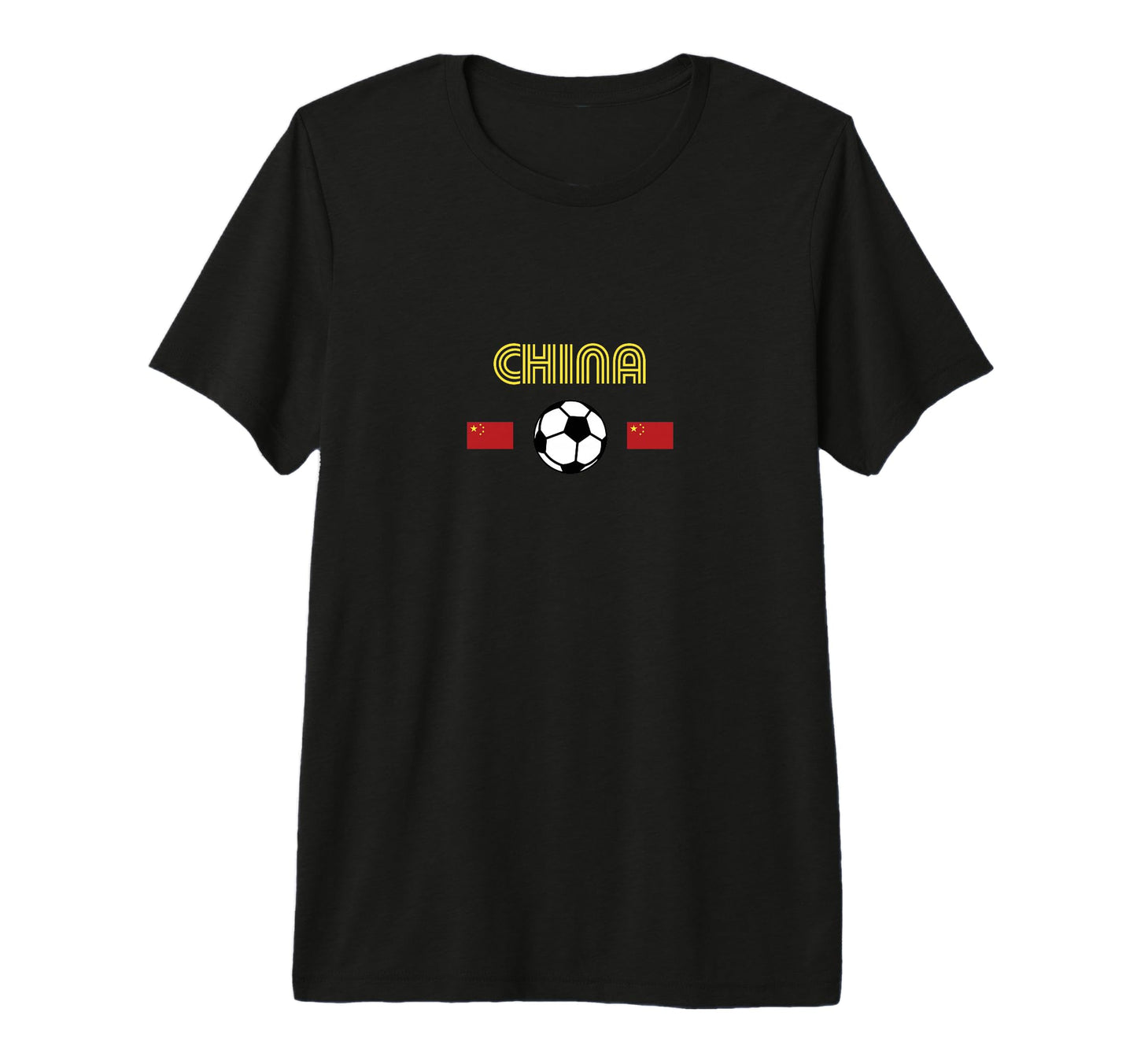 China Soccer Fans Related Products Tri T-Shirt - Novelty Apparel Men Women - T-Shirt, Sweatshirt, Hoodie